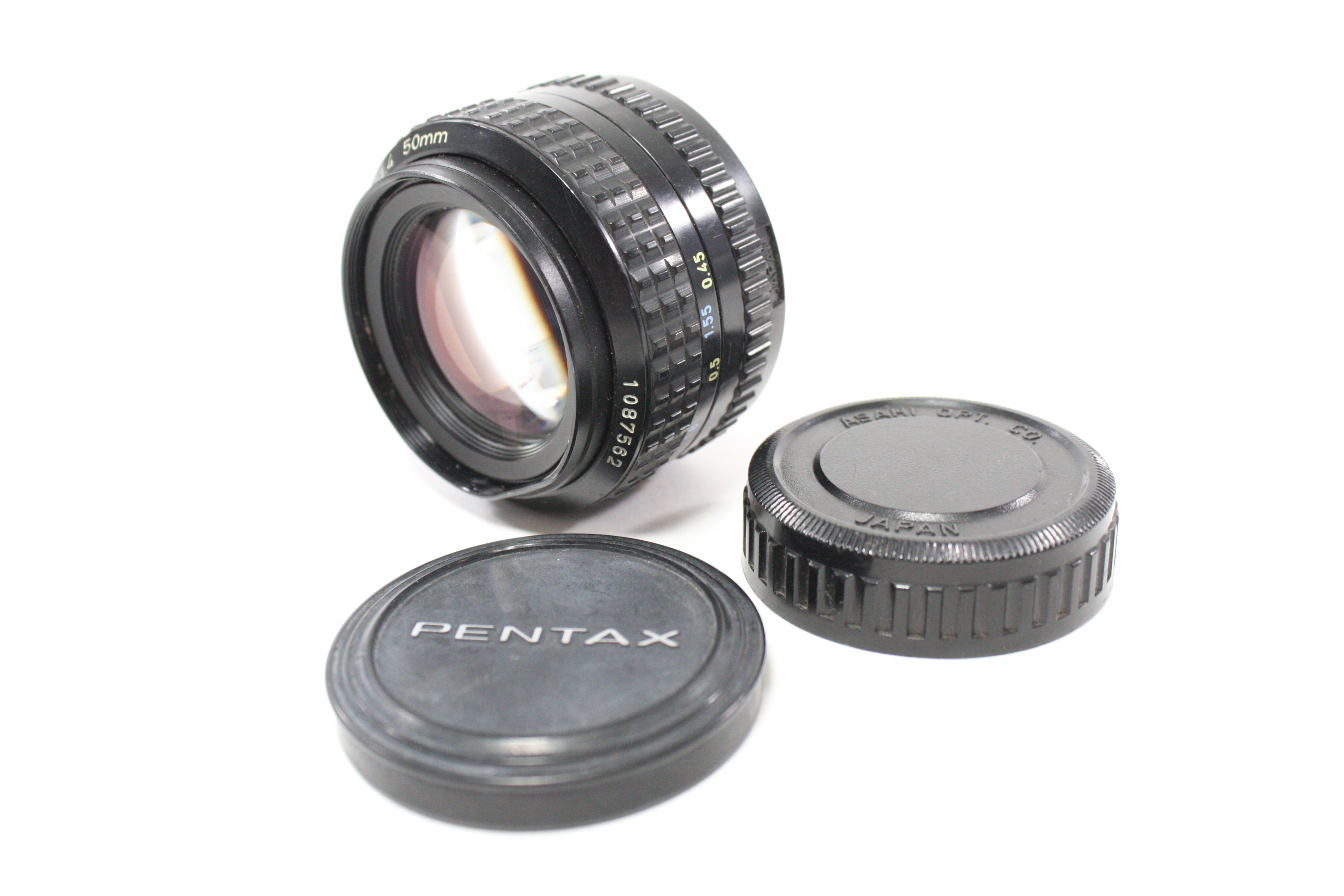 Pentax 50mm f/1.4 SMC Pentax-A Lens for Pentax K Mount AS-IS