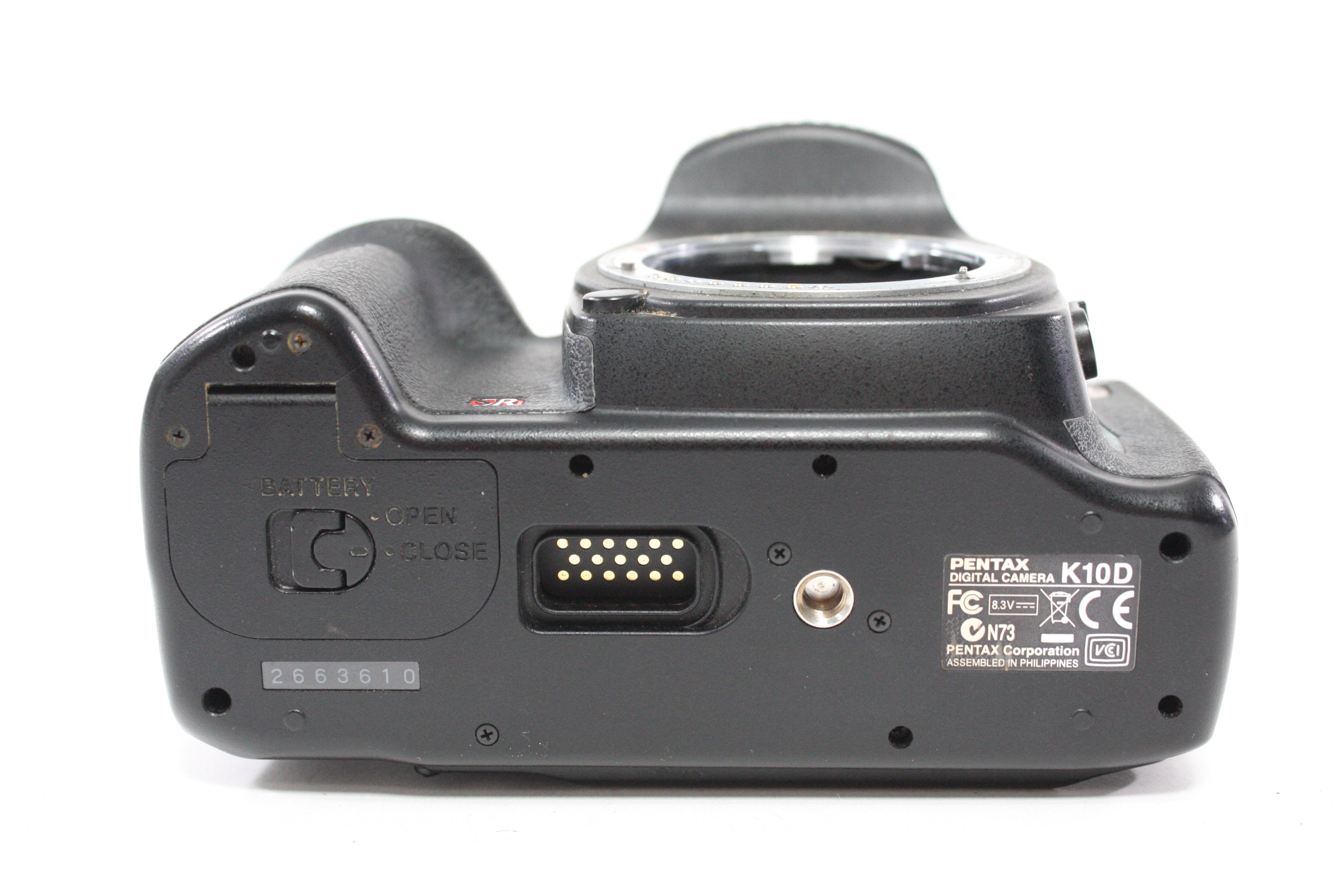Pentax K10 D DSLR Camera with 18-55mm f/3.5-5.6 SMC Pentax-DA Lens with Shutter Count 6,783