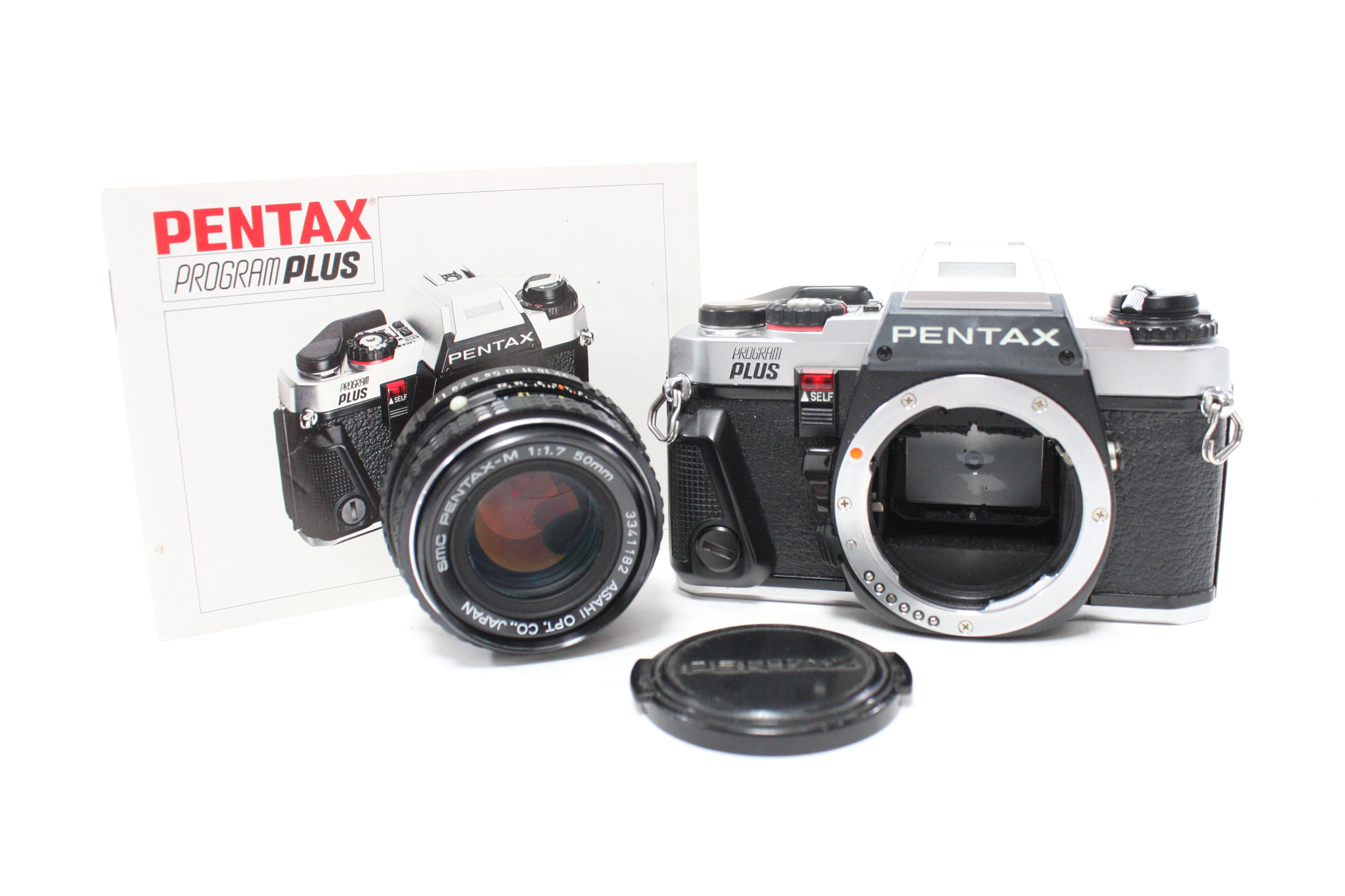 Pentax Program Plus 35mm SLR Camera with 50mm f/1.7 SMC Pentax-M Lens