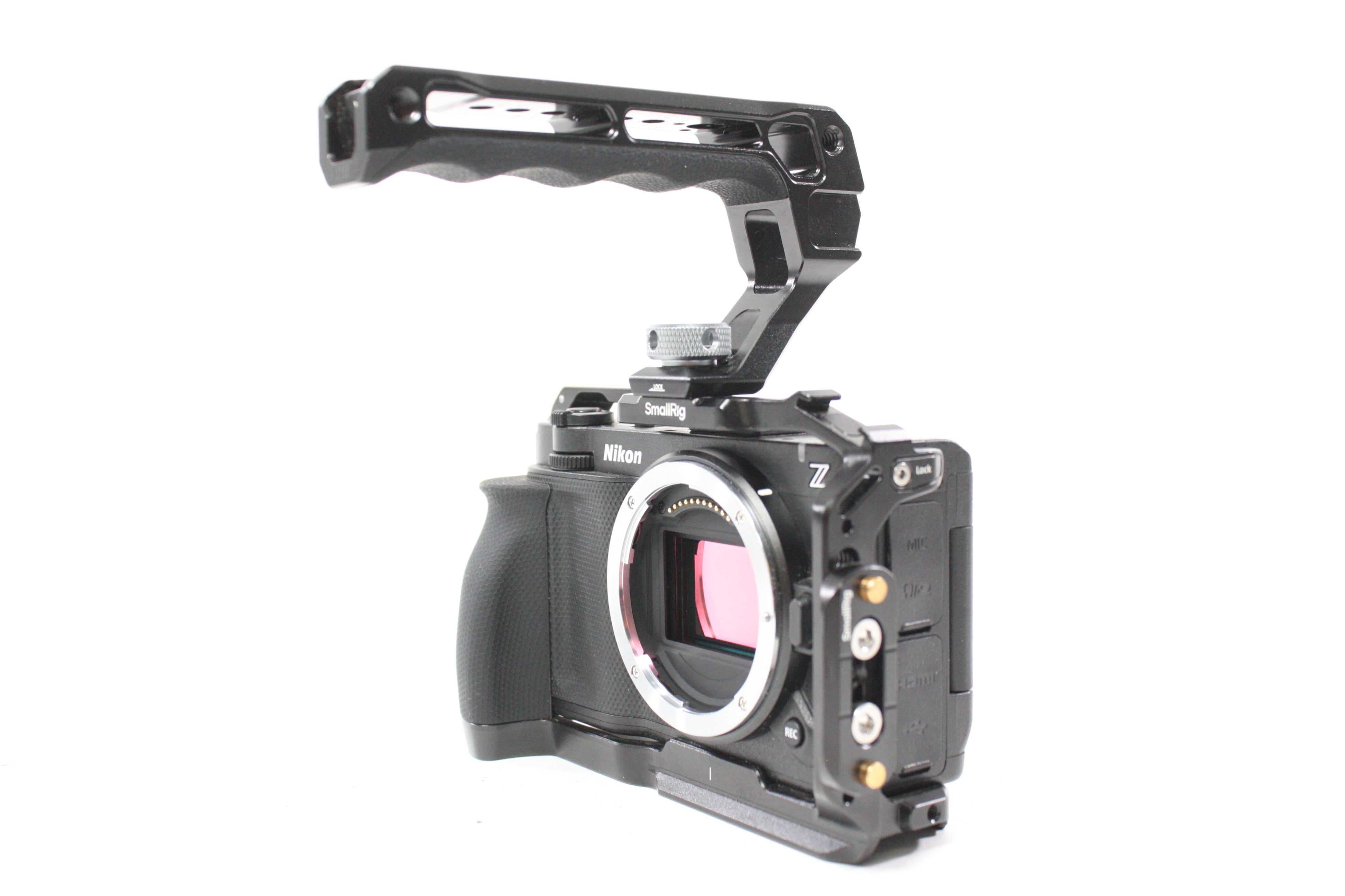 Nikon ZR Digital Mirrorless Camera Body with SmallRig Cage, Top, and Side Grip With Shutter Count 152