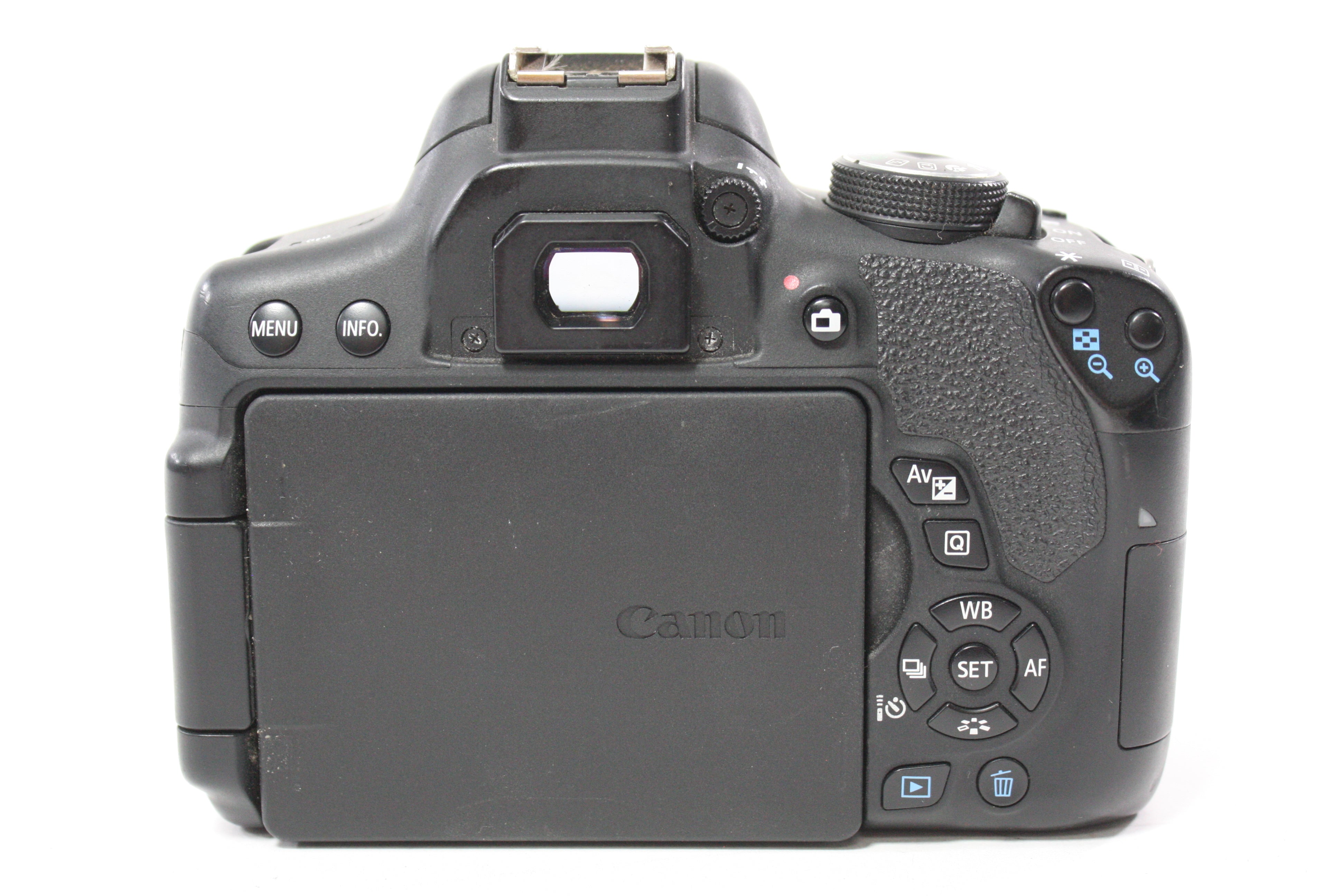 Canon EOS Rebel T6i DSLR Camera with 18-55mm f/3.5-5.6 II EF-S Lens with Shutter Count 47,724