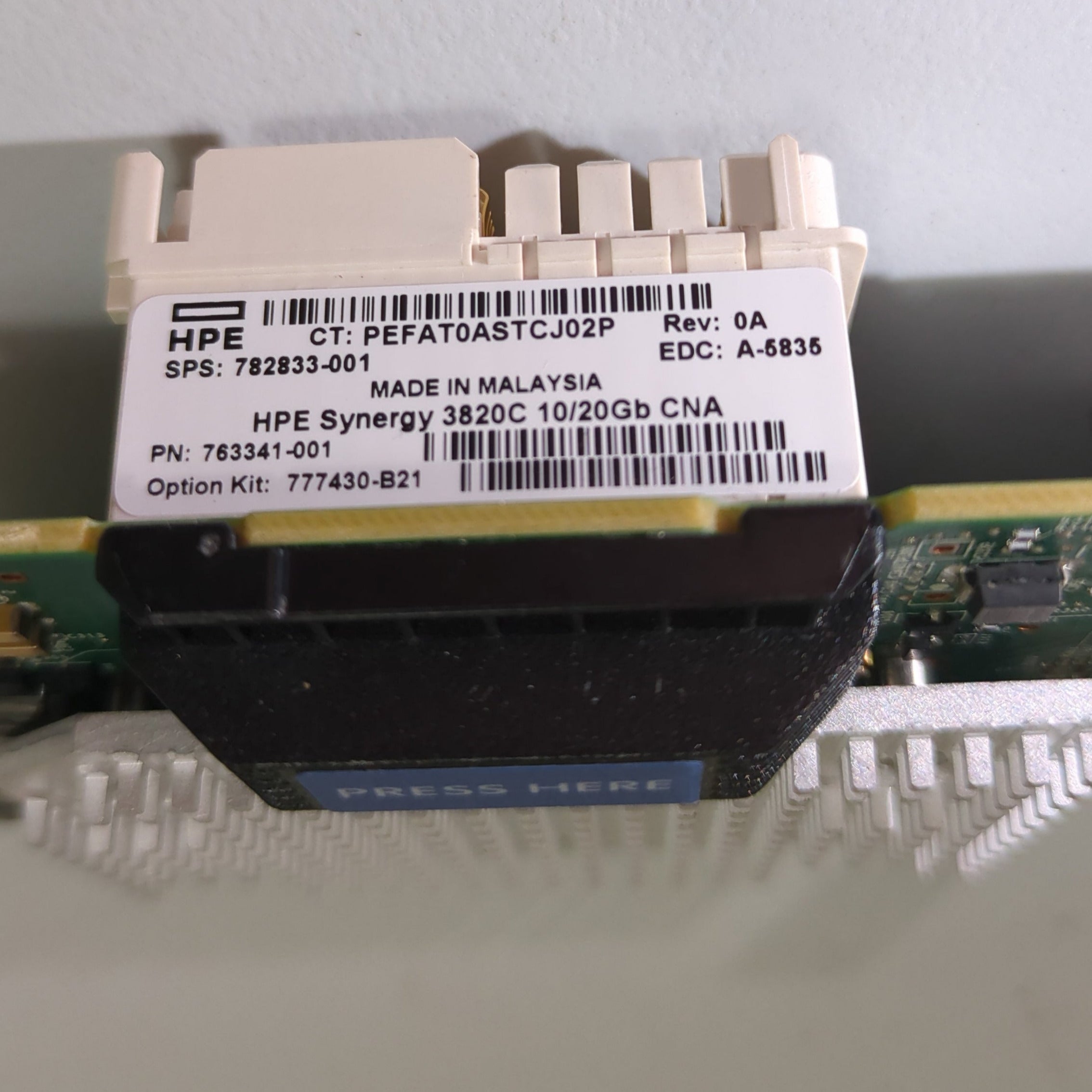 HP 777430-B21 Synergy 3820C CNA - Detail View | Alo Tech Solutions