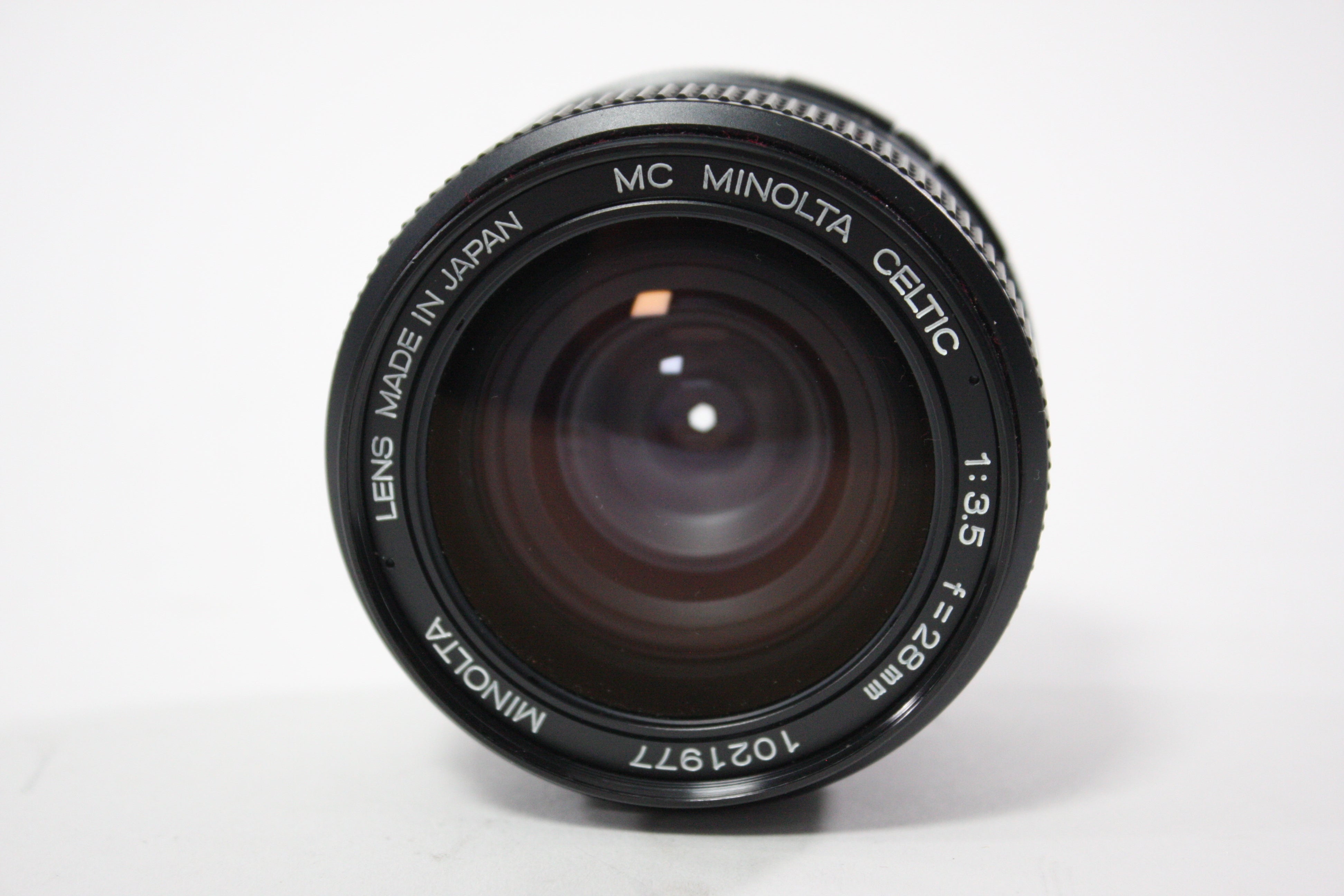 Minolta 28mm f/3.5 Celtic MC for Minolta MD Mount