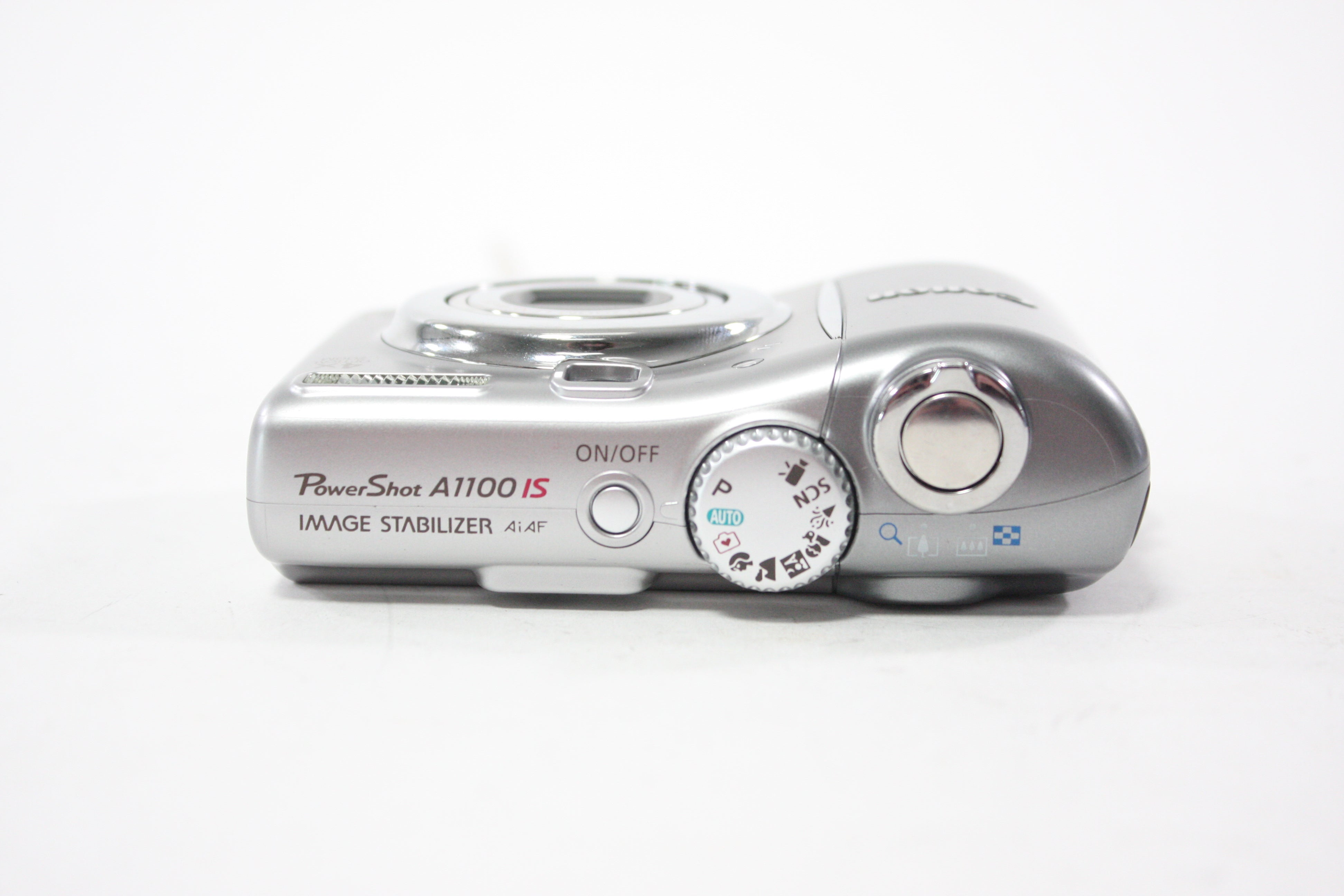Canon Powershot A1100 IS Digital Point and Shoot Camera 4x Zoom 12.1mp (Silver)