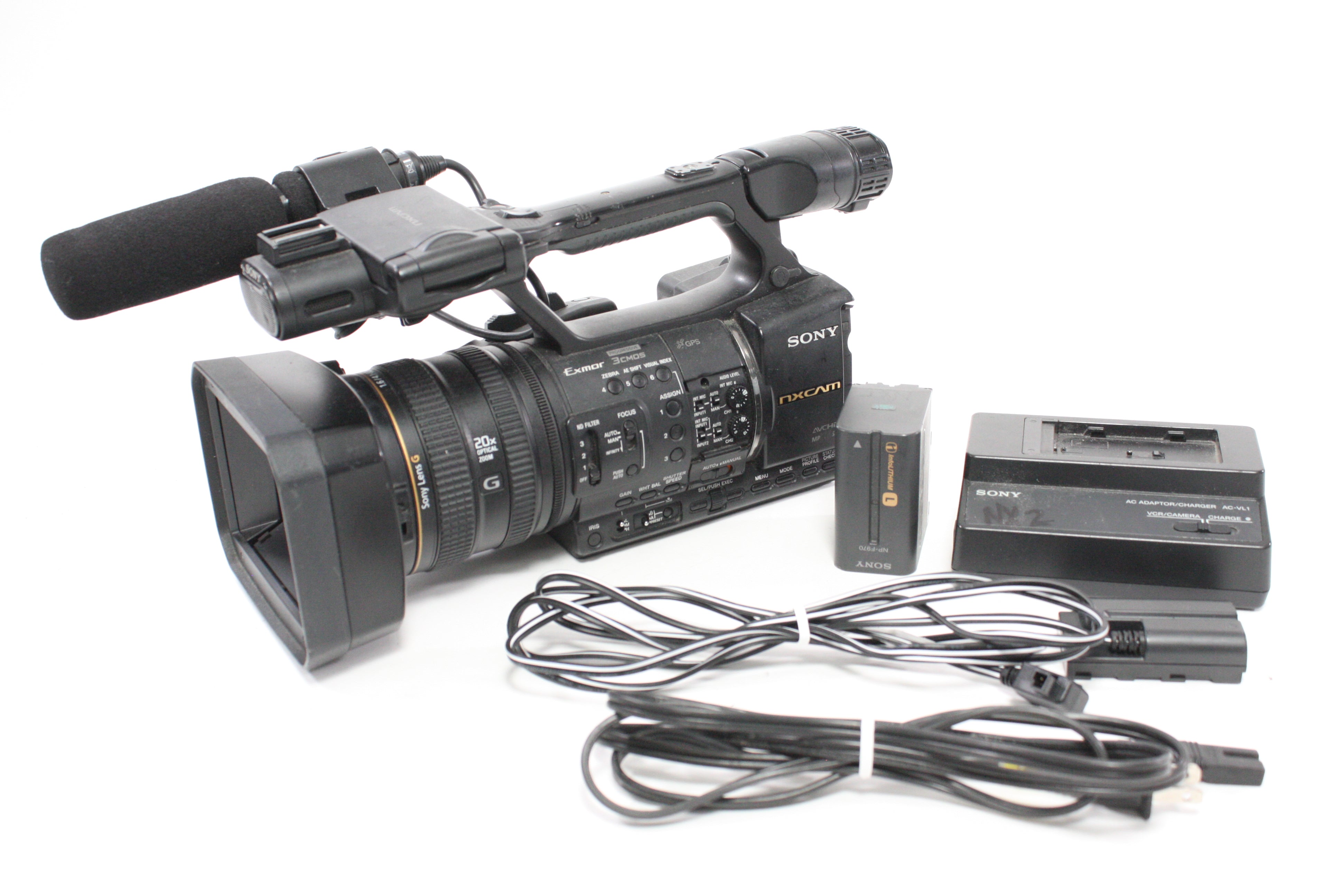 Sony HXR-NX5U NXCAM Professional Camcorder with 790 Hours