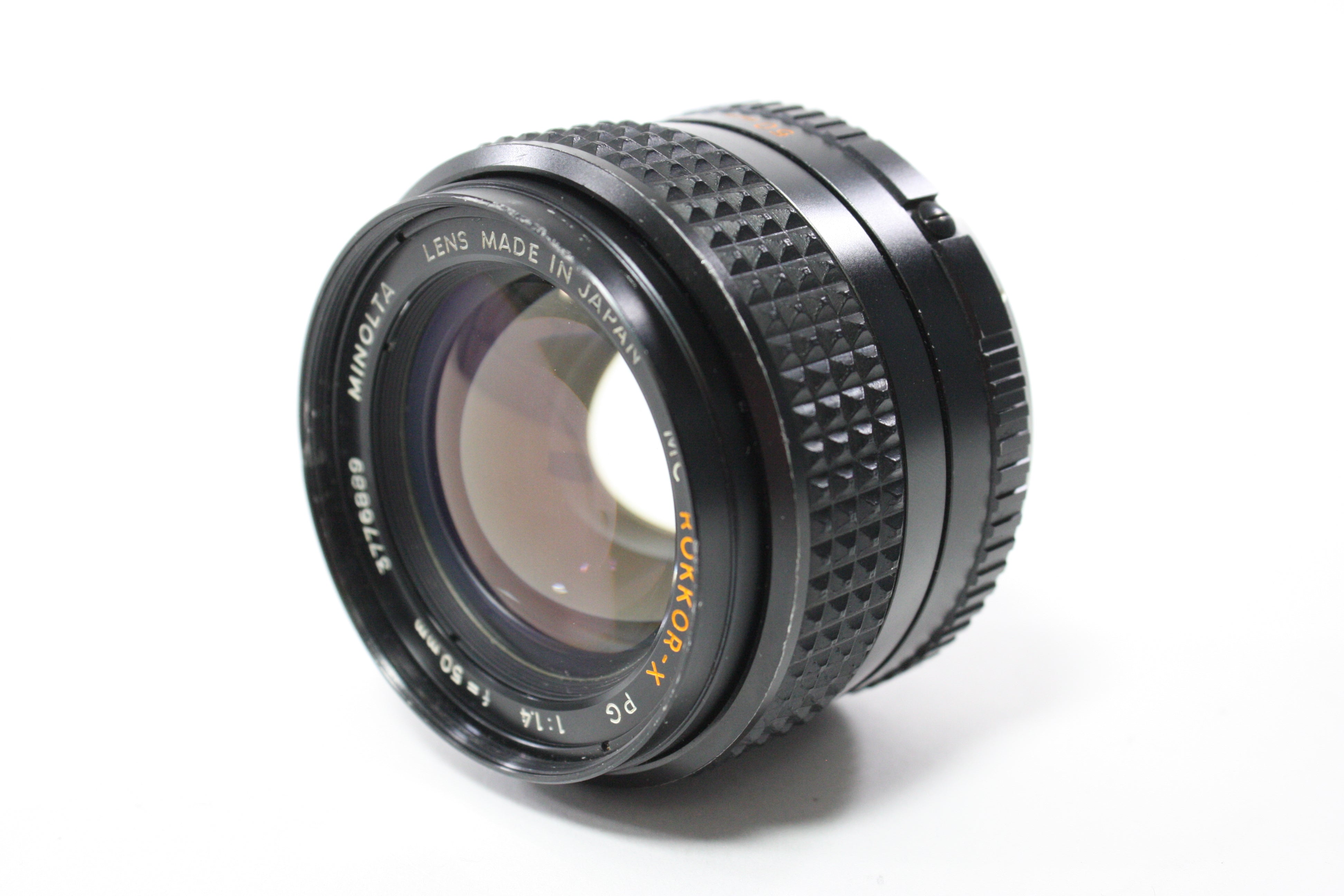 Minolta 50mm f/1.4 Rokkor-X Lens for MD Mount