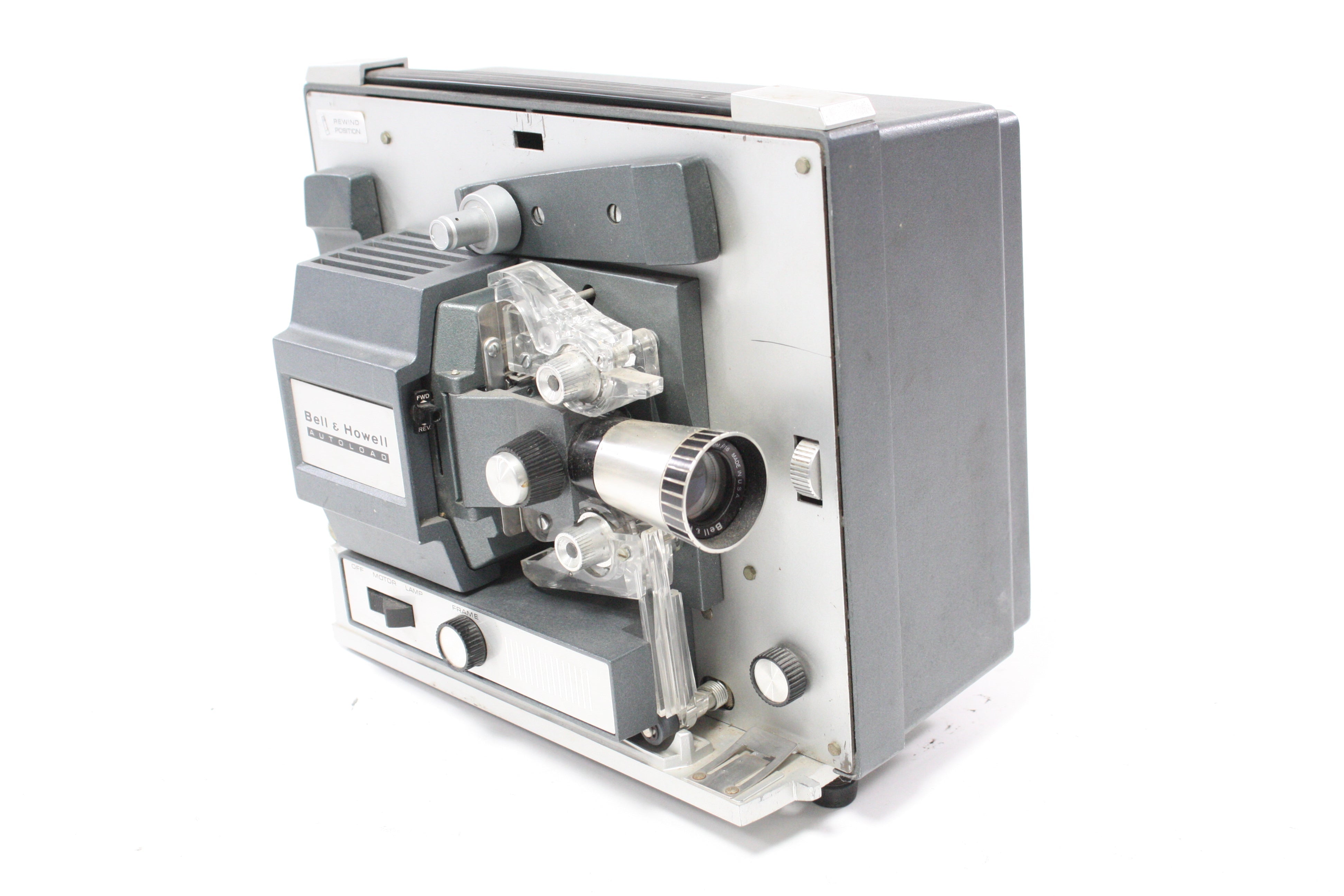 Bell & Howell Auto Load Super 8 Projector Model 357A