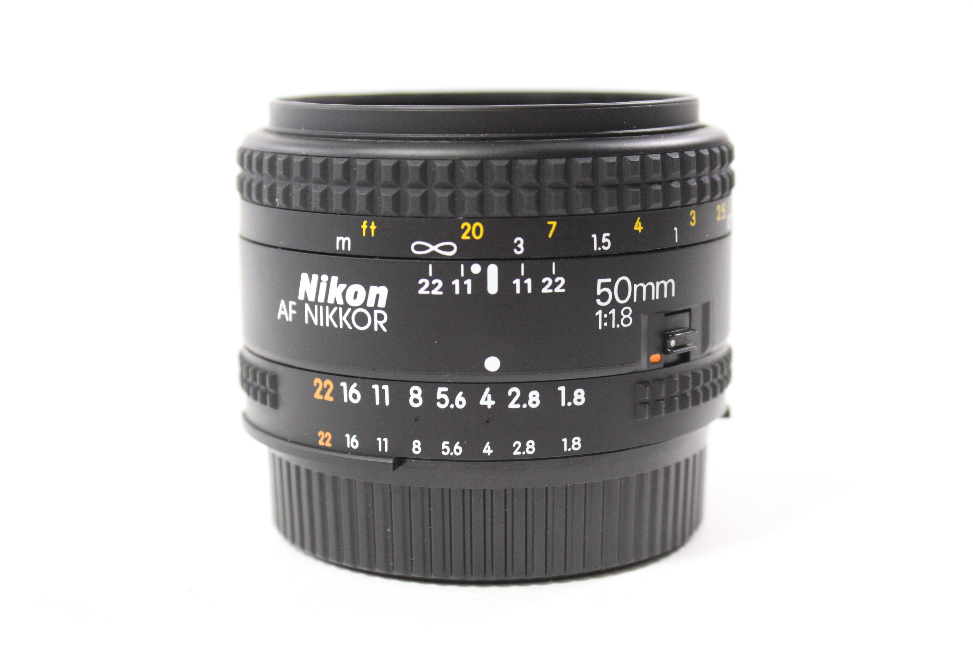 Nikon 50mm f/1.8 AF Nikkor Lens for F Mount