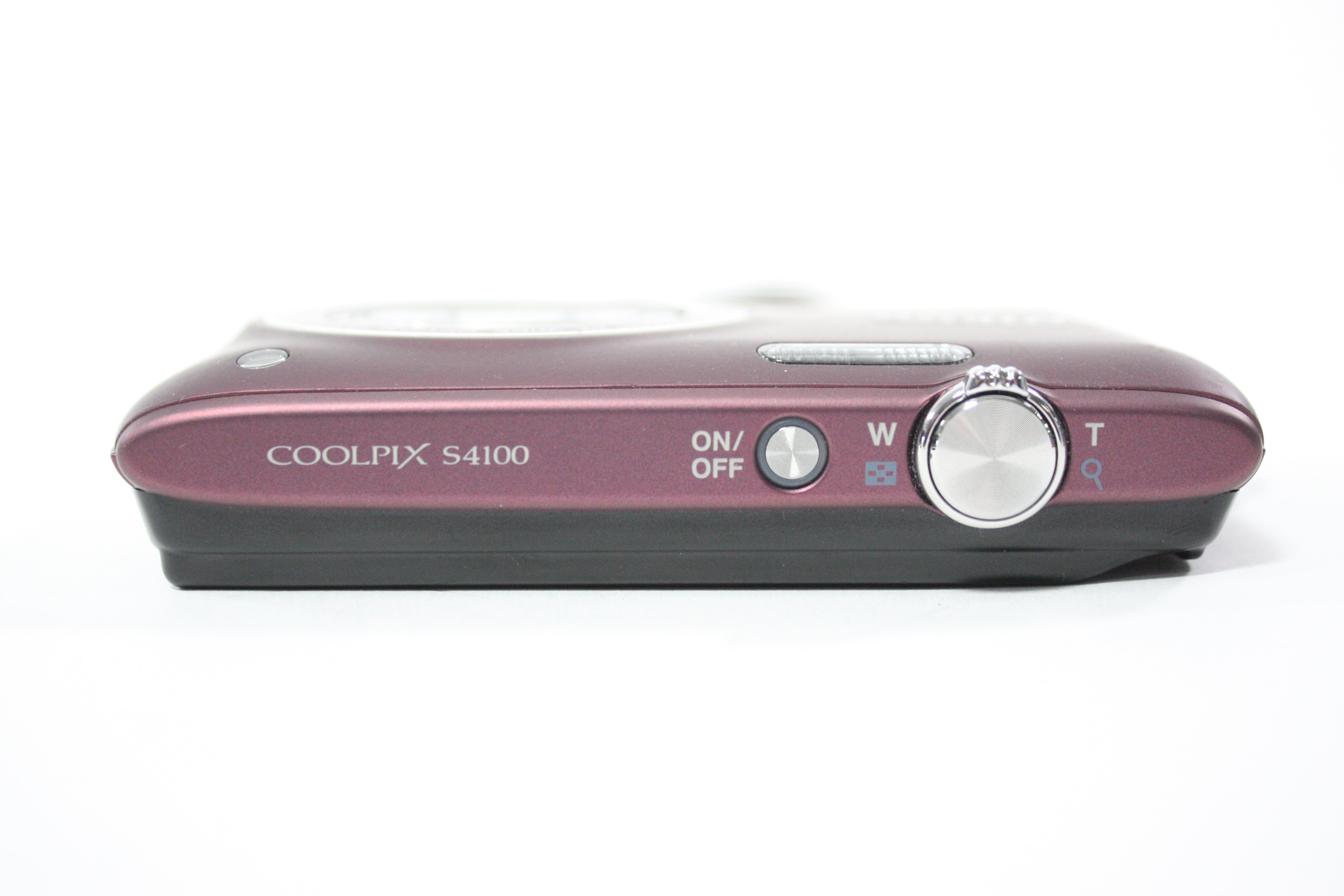 Nikon Coolpix S4100 Digital Point and Shoot Camera 5x Zoom 14mp, Plum (Parts Only)
