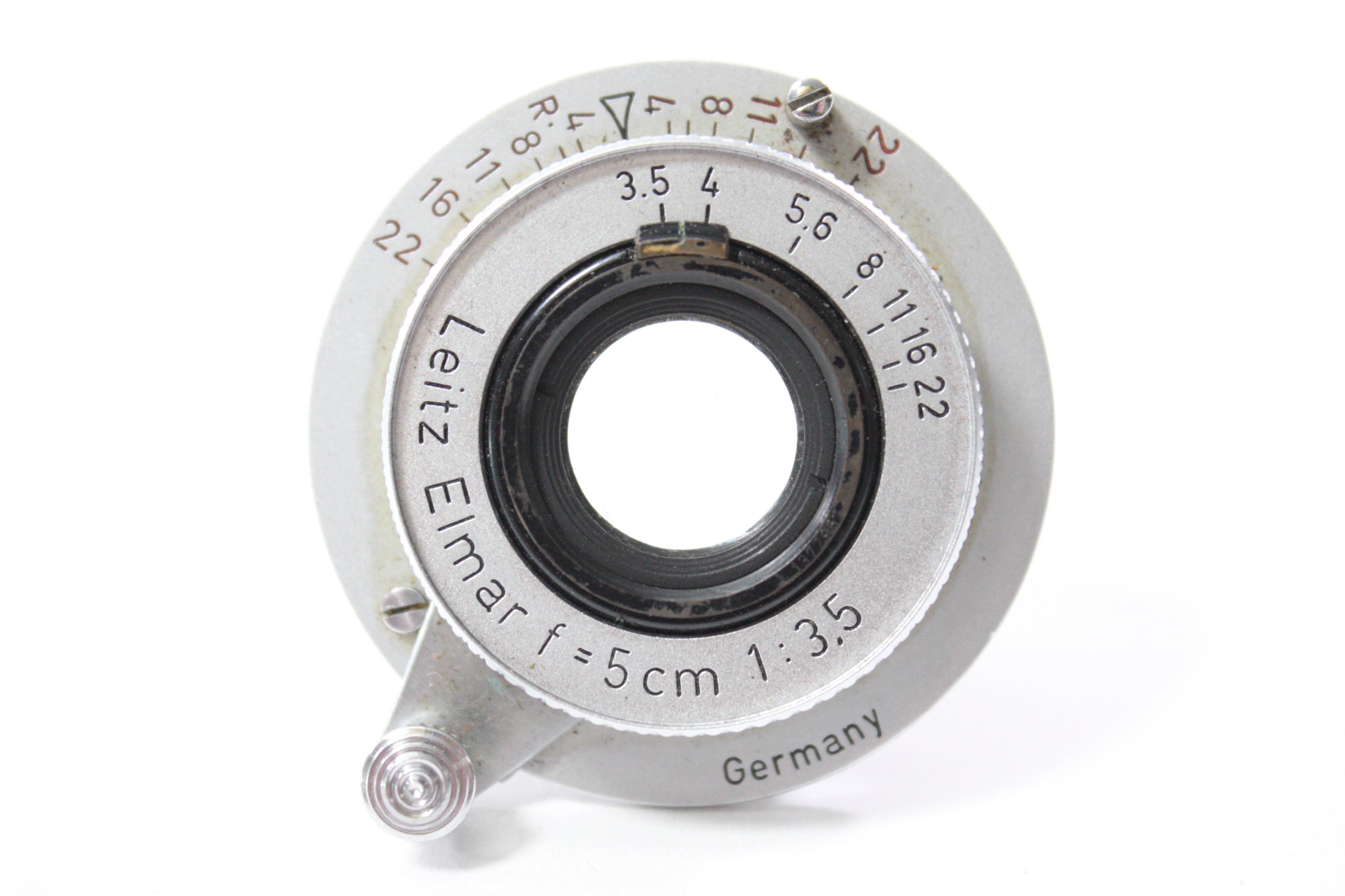 Leica 5cm f/3.5 Leitz Elmar Lens for M39 Mount AS-IS
