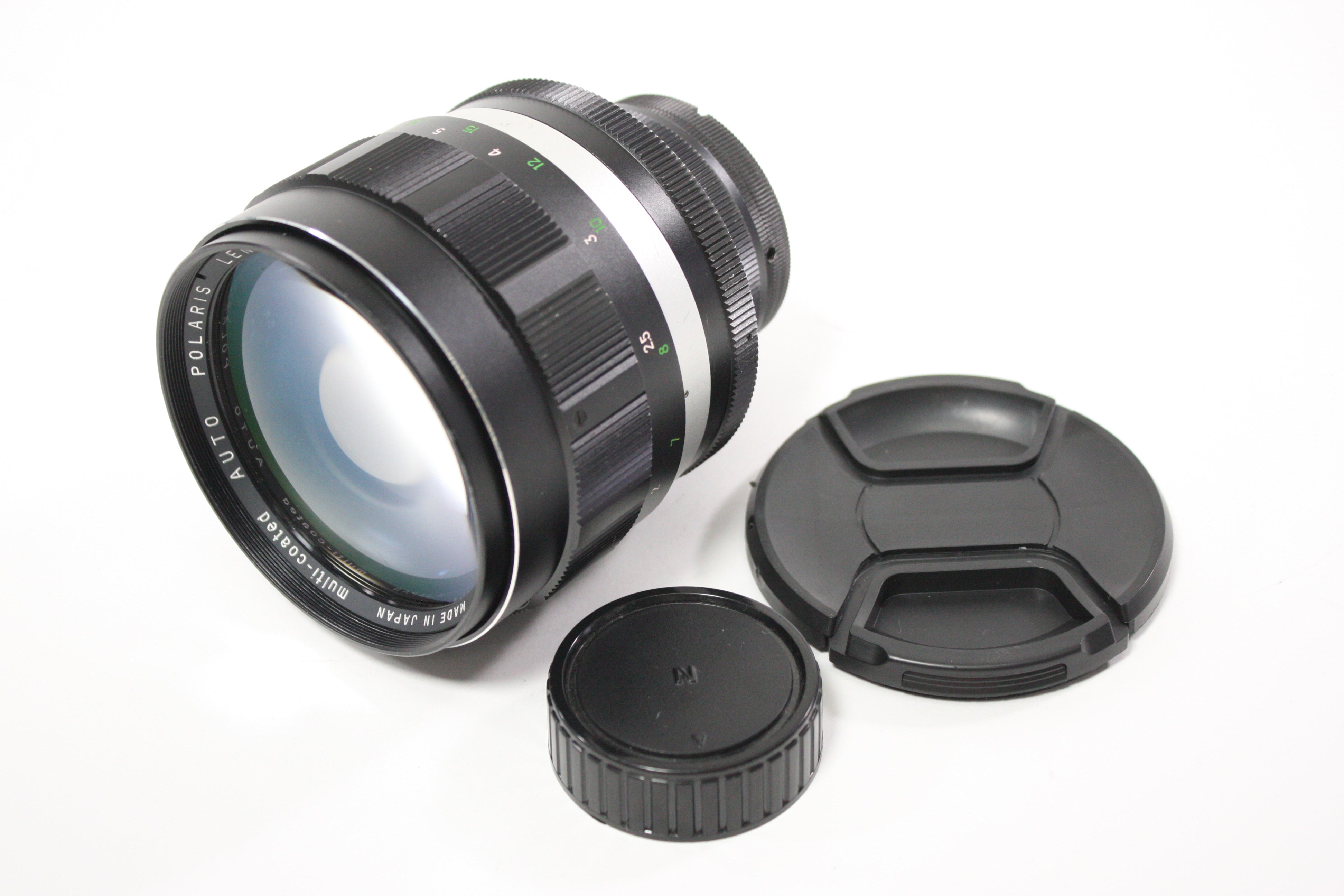 Polaris 135mm f/1.8 Multi-Coated Auto Lens for M42 Mount with Adapter to Nikon