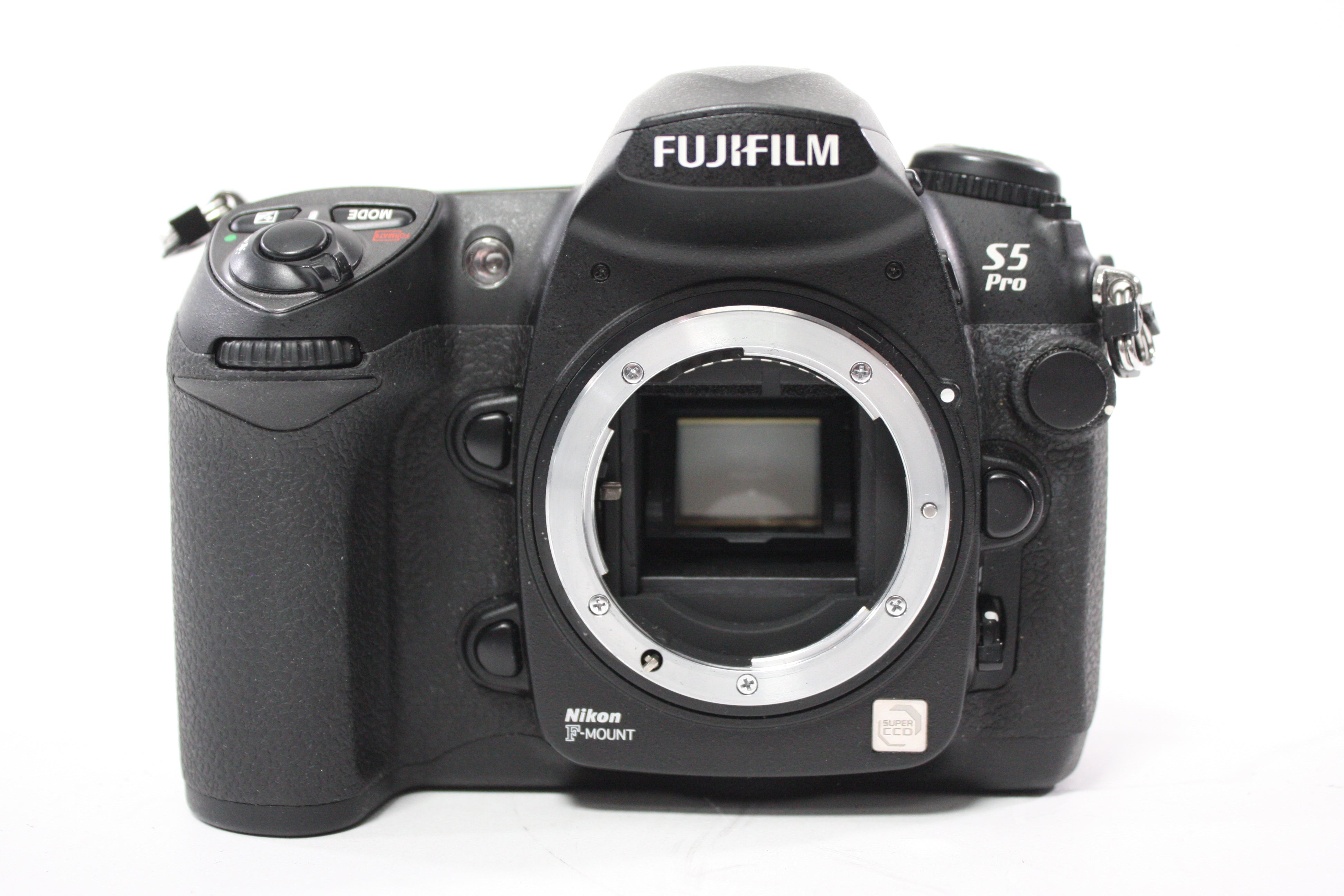 Fujifilm S5 Pro DSLR Camera Body with Nikon MB-D200 Battery Grip with Shutter Count 26,400