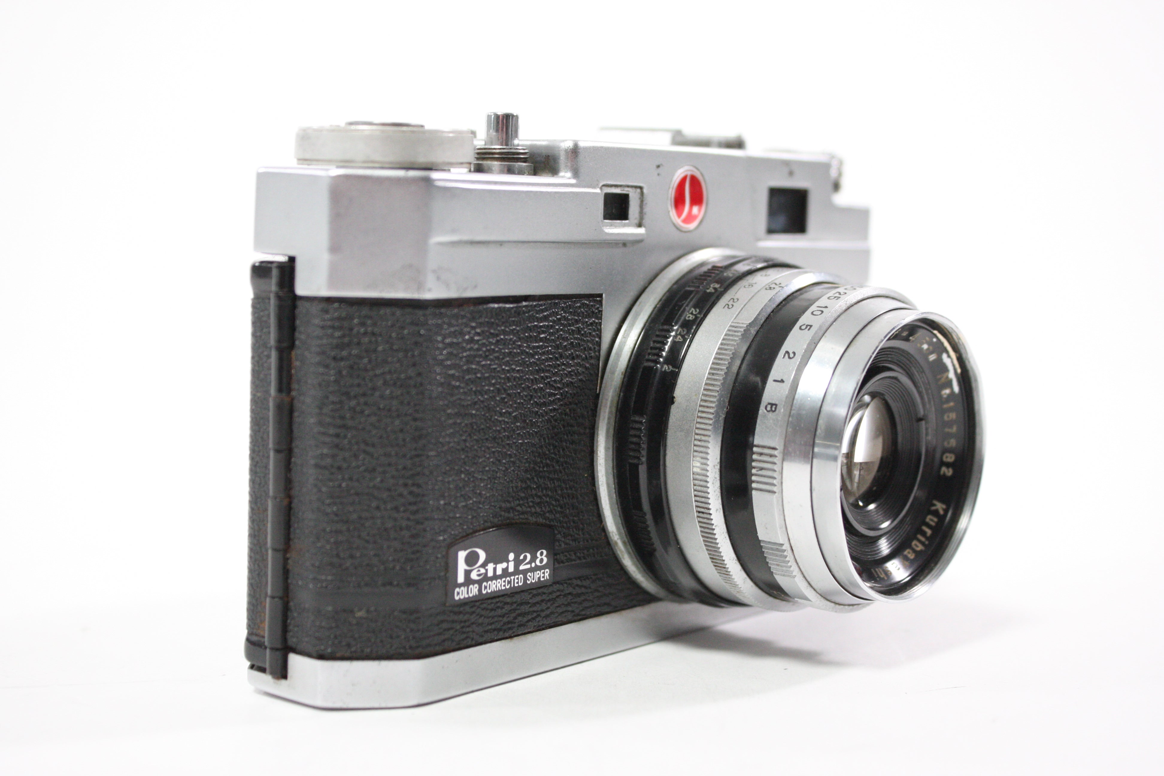 Petri 2.8 Color Corrected Super 35mm Rangefinder Camera (Parts Only)