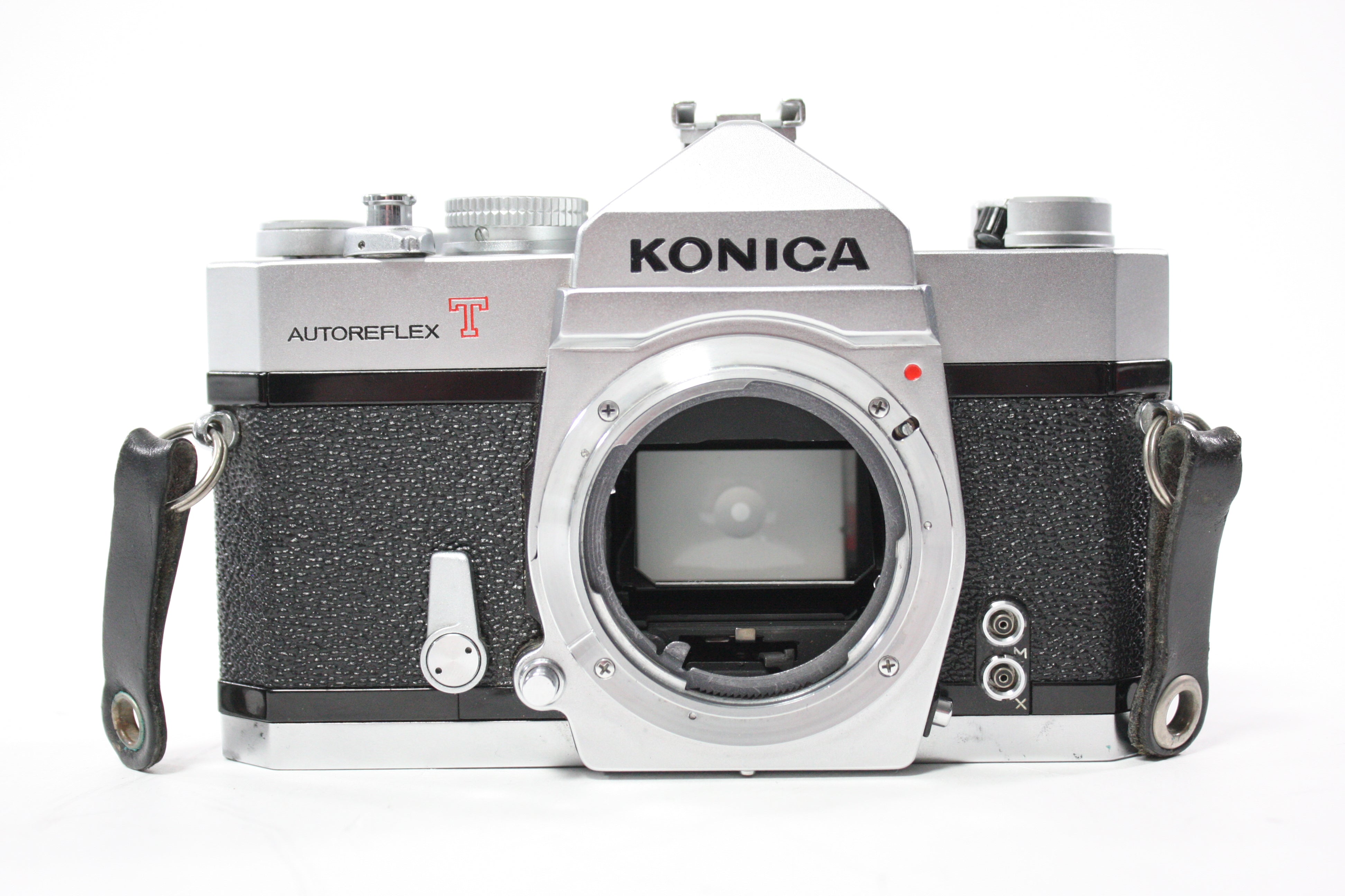 Konica Autoreflex T 35mm SLR Camera with Konica 52mm f/1.8 Hexanon Lens