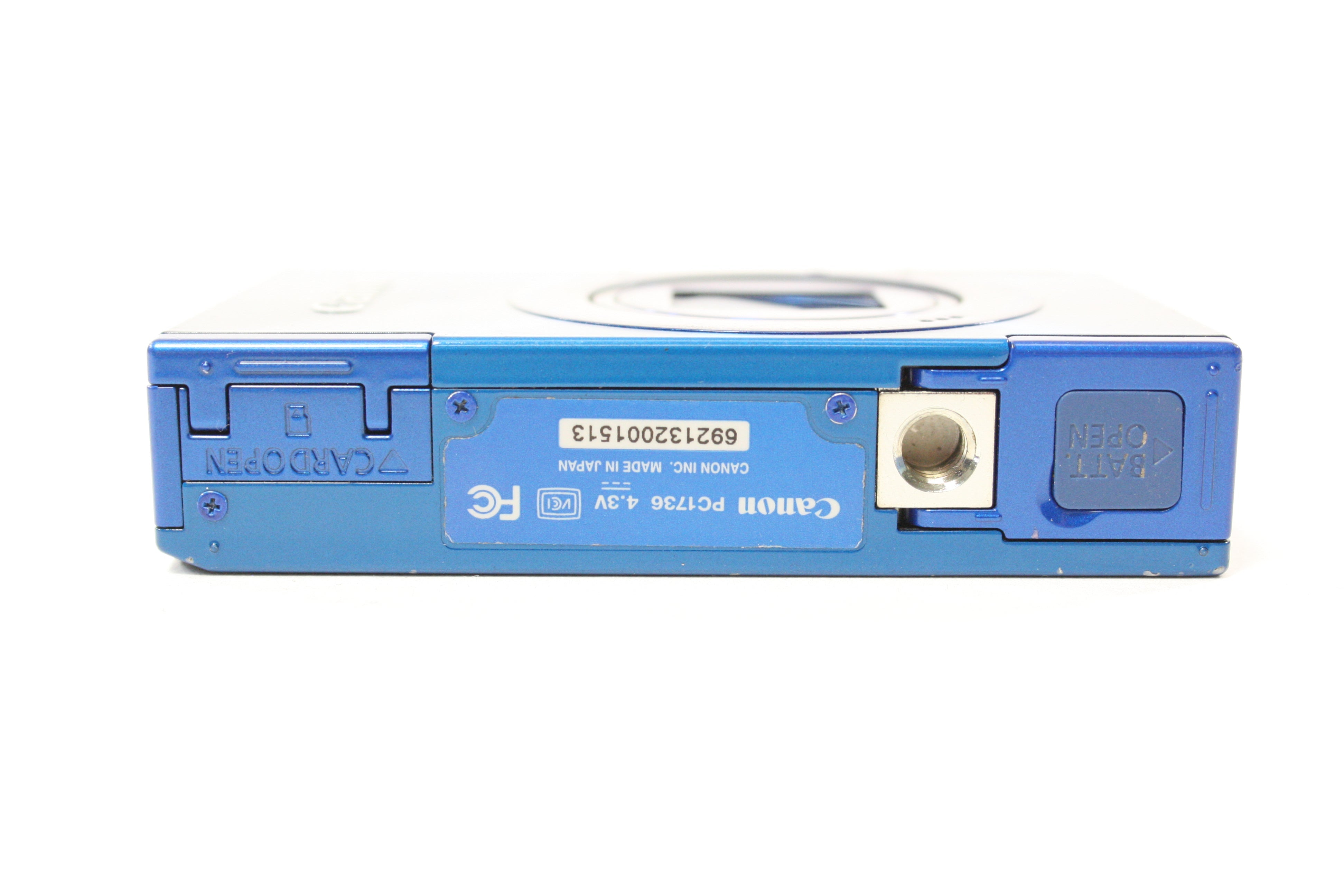 Canon PowerShot ELPH 520 HS Digital Point and Shoot 12x Zoom 10.1mp (Blue) AS-IS
