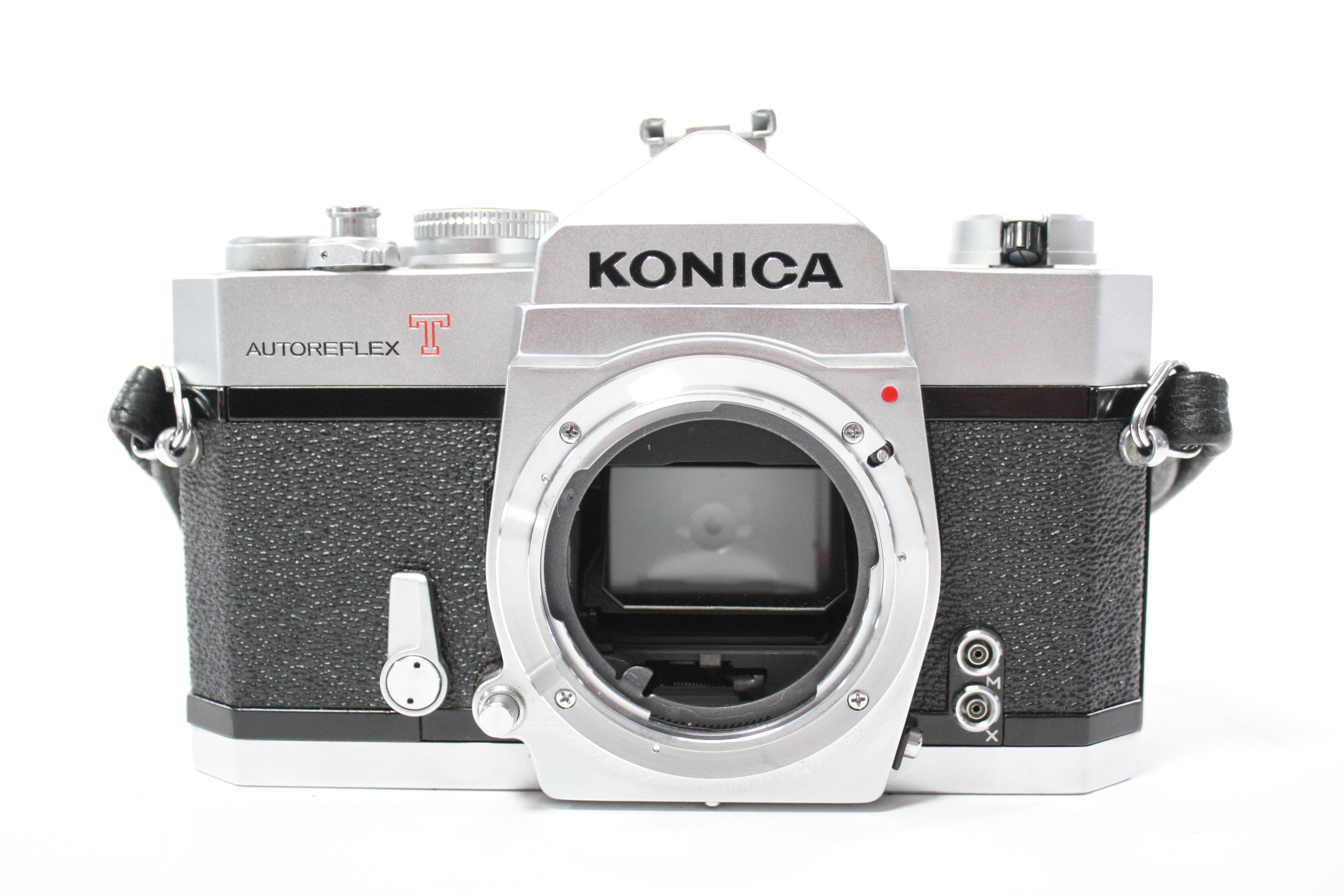 Konica Autoreflex T 35mm SLR Camera with Konica 52mm f/1.8 Hexanon Lens