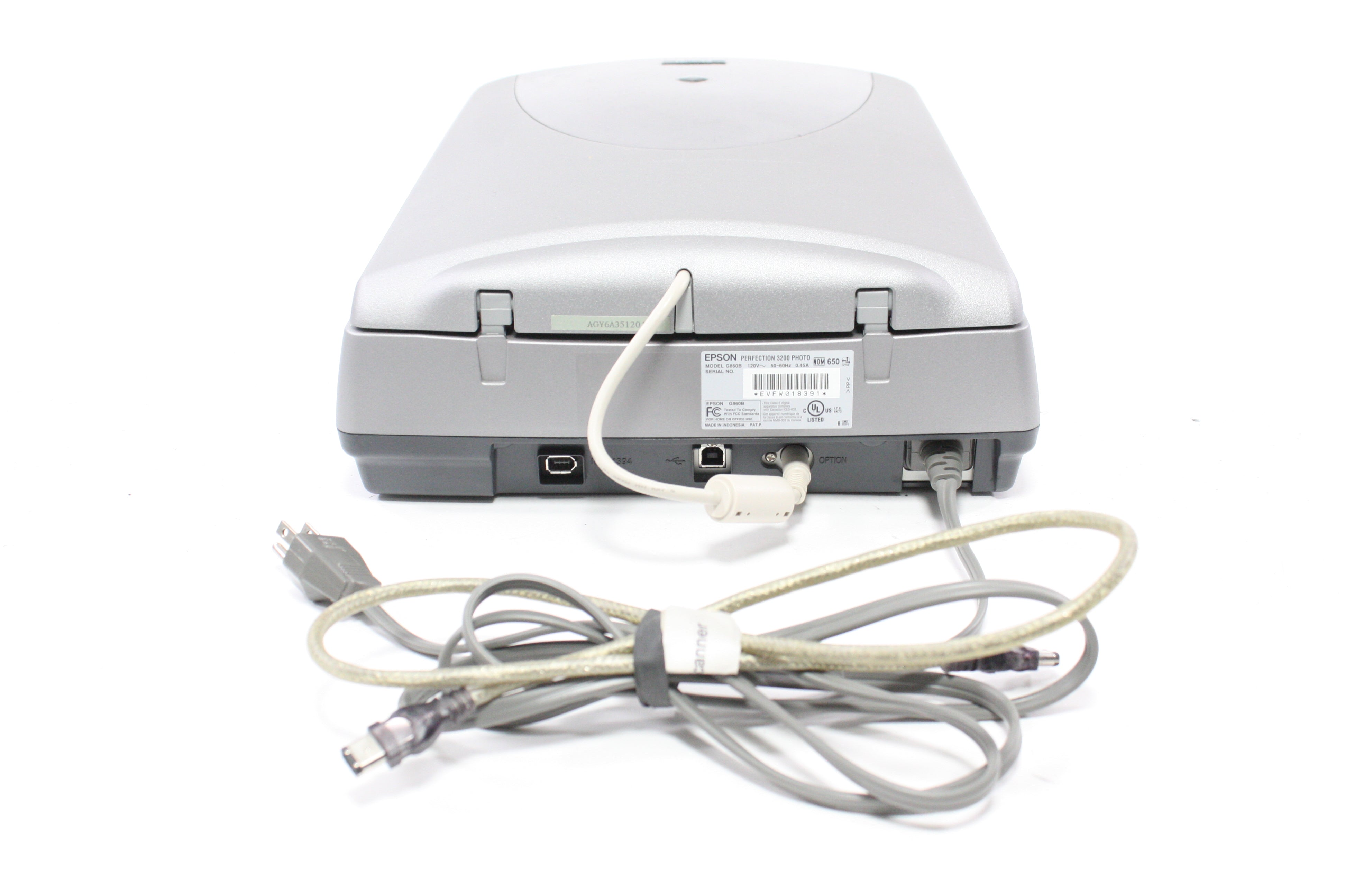 Epson Perfection 3200 Photo Scanner