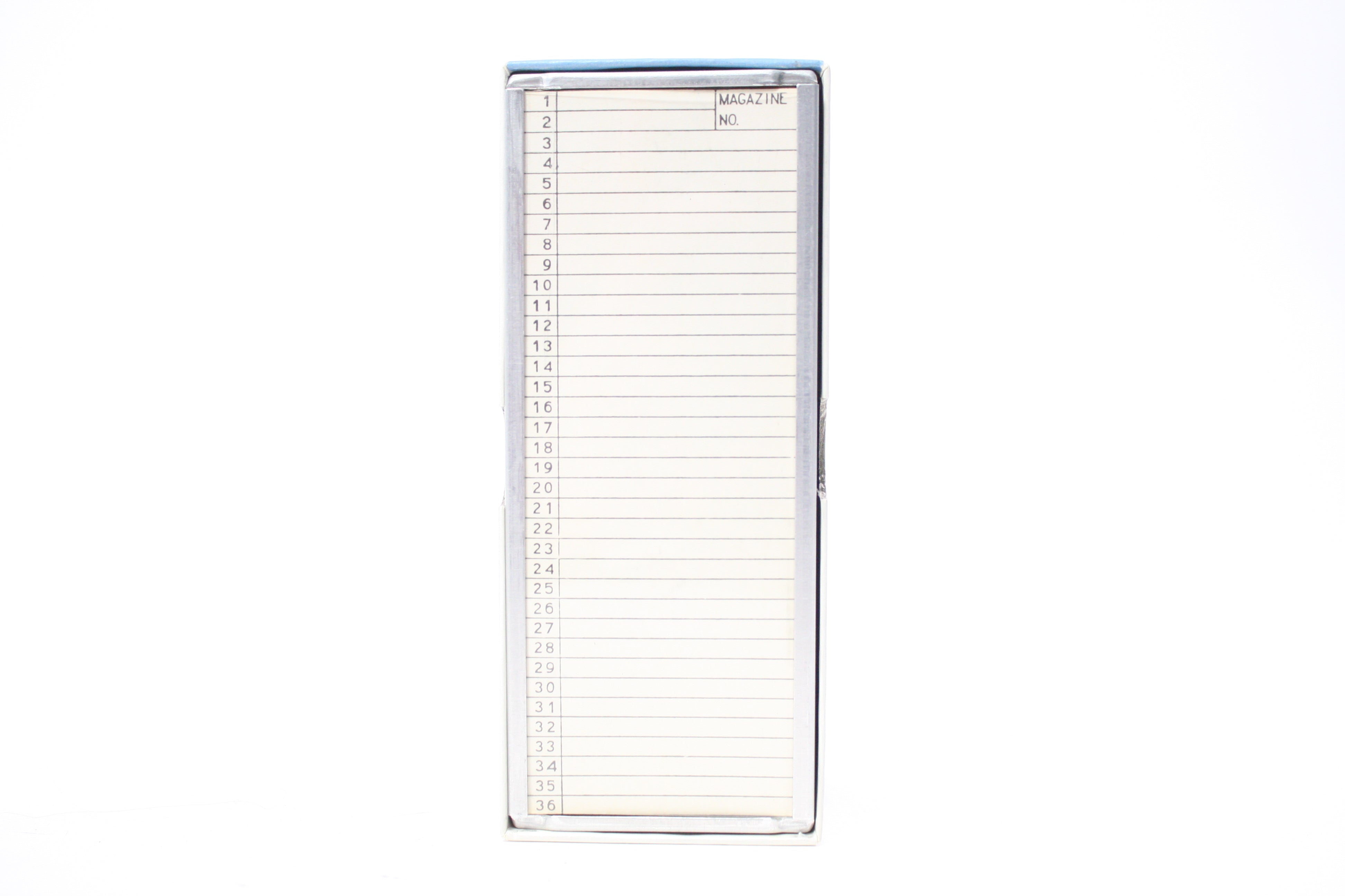 Assorted Brands Set of 30 Negative Trays with Case