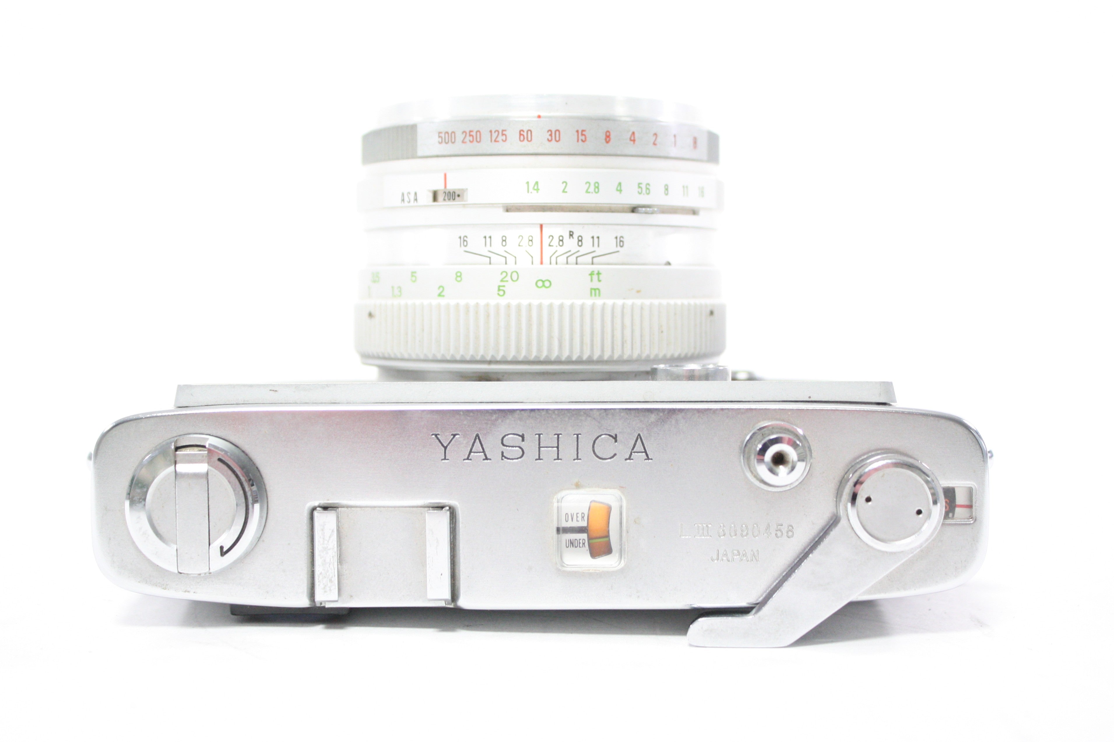 Yashica Lynx-14 35mm Rangefinder Camera with 45mm f/1.4 Lens AS-IS