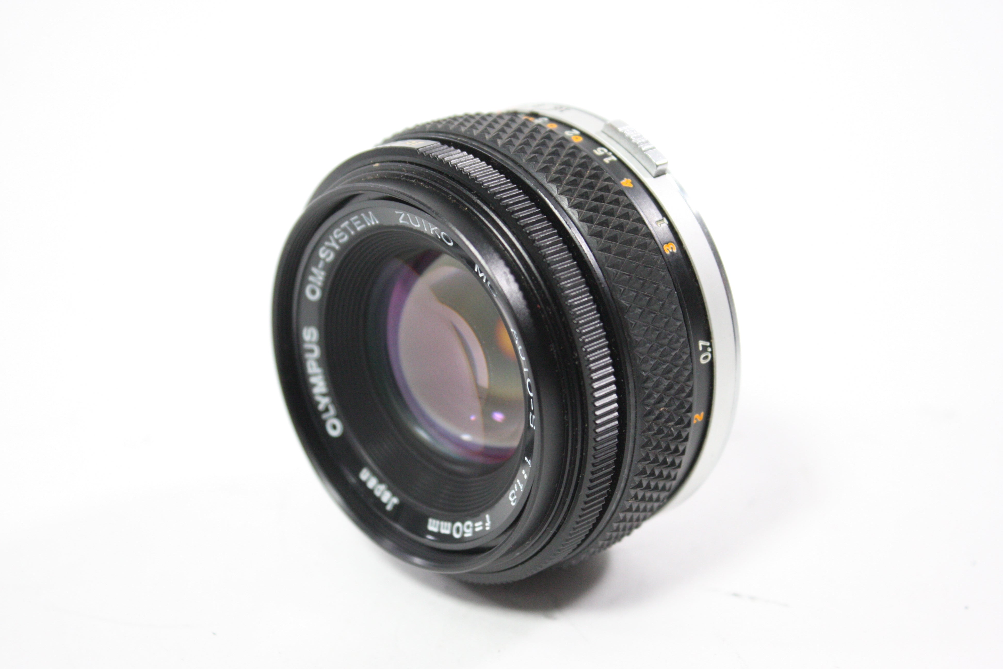 Olympus 50mm f/1.8 Auto-S MC Lens for OM Mount