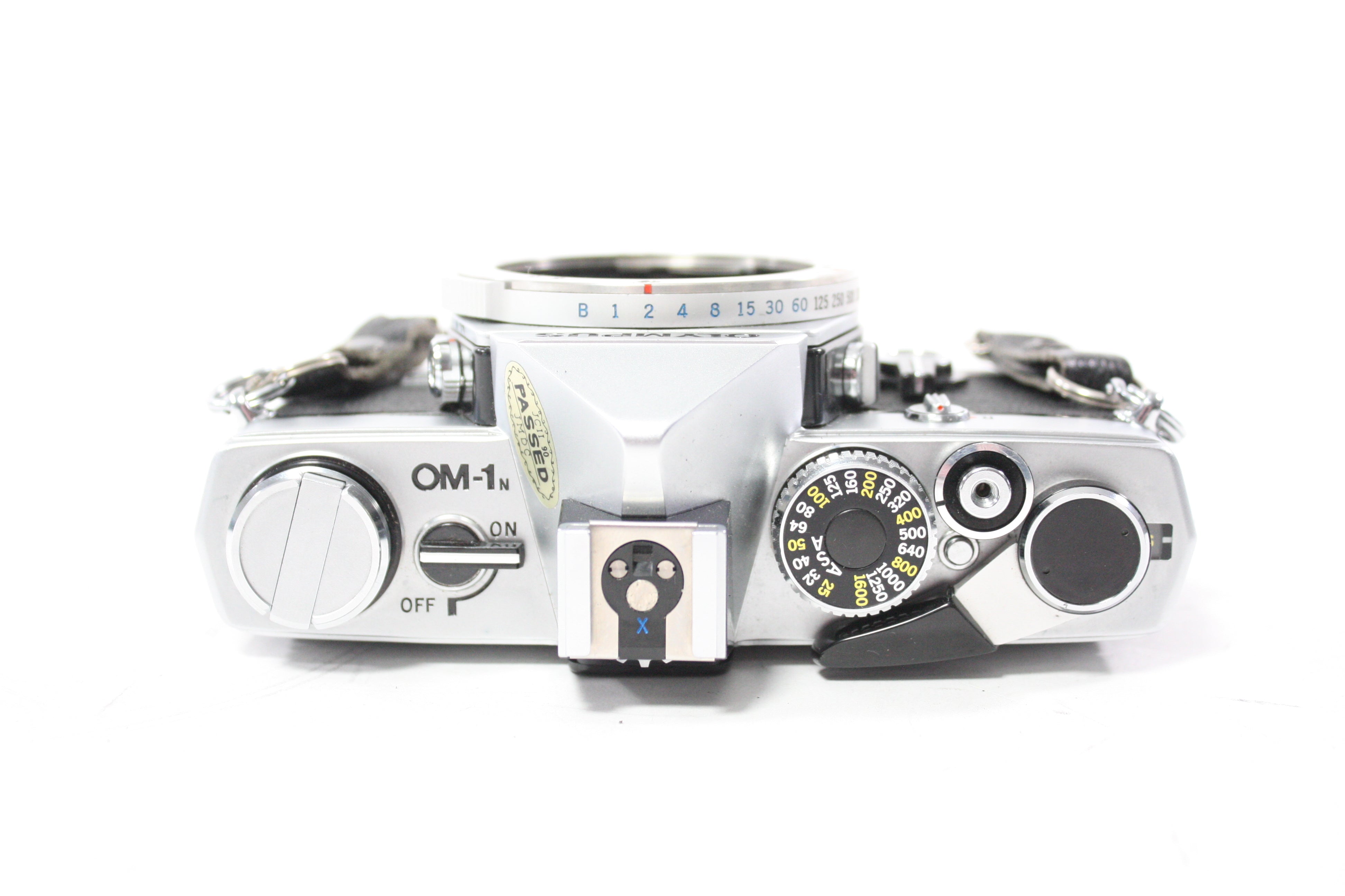 Olympus OM-1N 35mm SLR Camera with 50mm f/1.8 Auto-S Lens for OM Mount