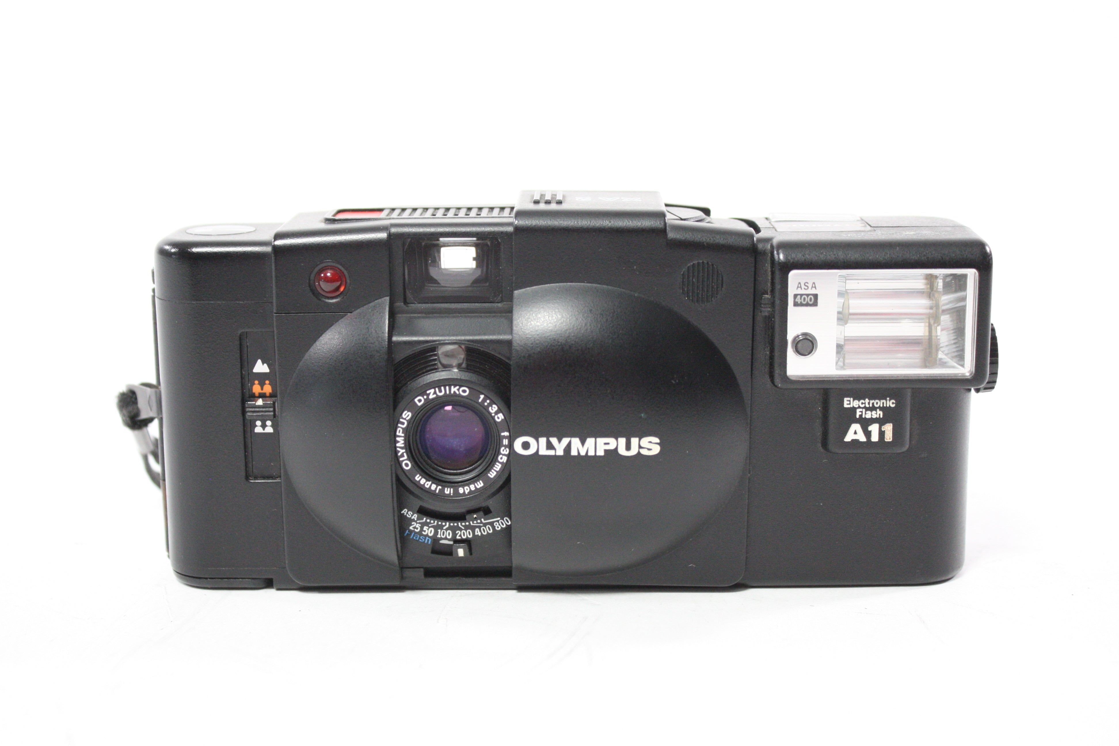 Olympus XA 2 35mm Point and Shoot Camera with A11 Flash