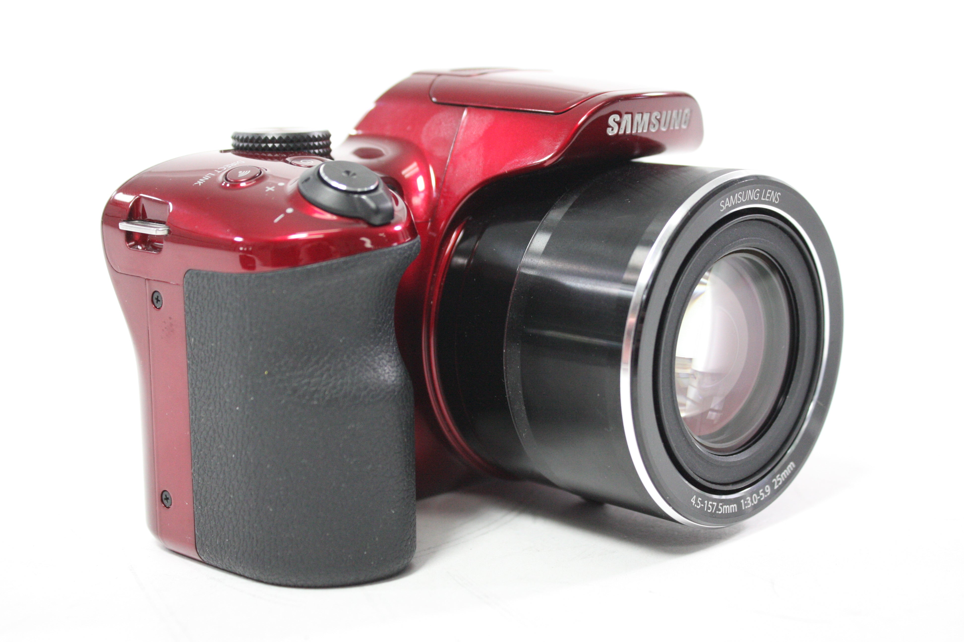 Samsung WB1100F Digital Point and Shoot Camera 35x Zoom 16.2mp (Red)