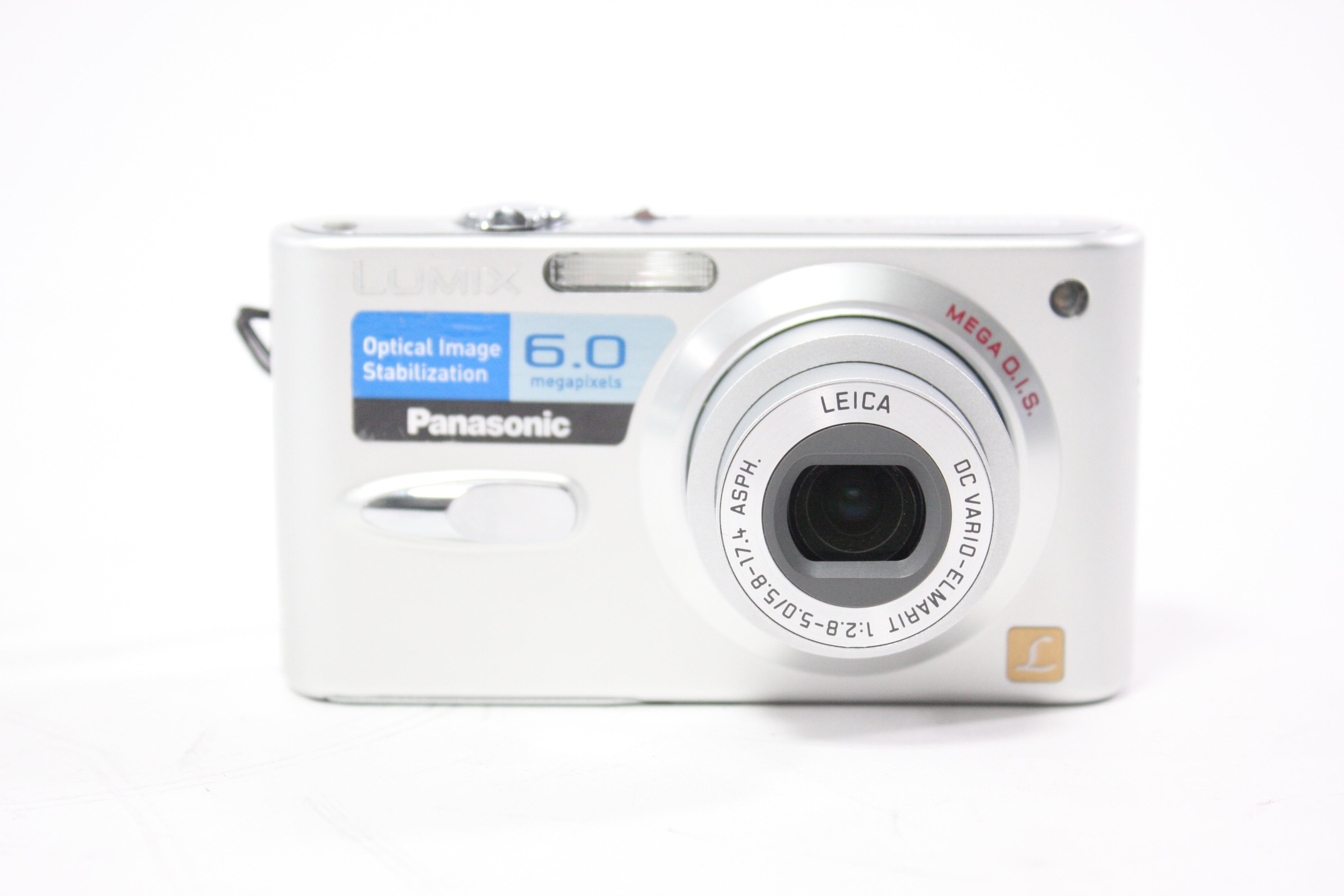 Panasonic Lumix DMC-FX3 Digital Point and Shoot Camera 3x Zoom 6.0mp (Silver)