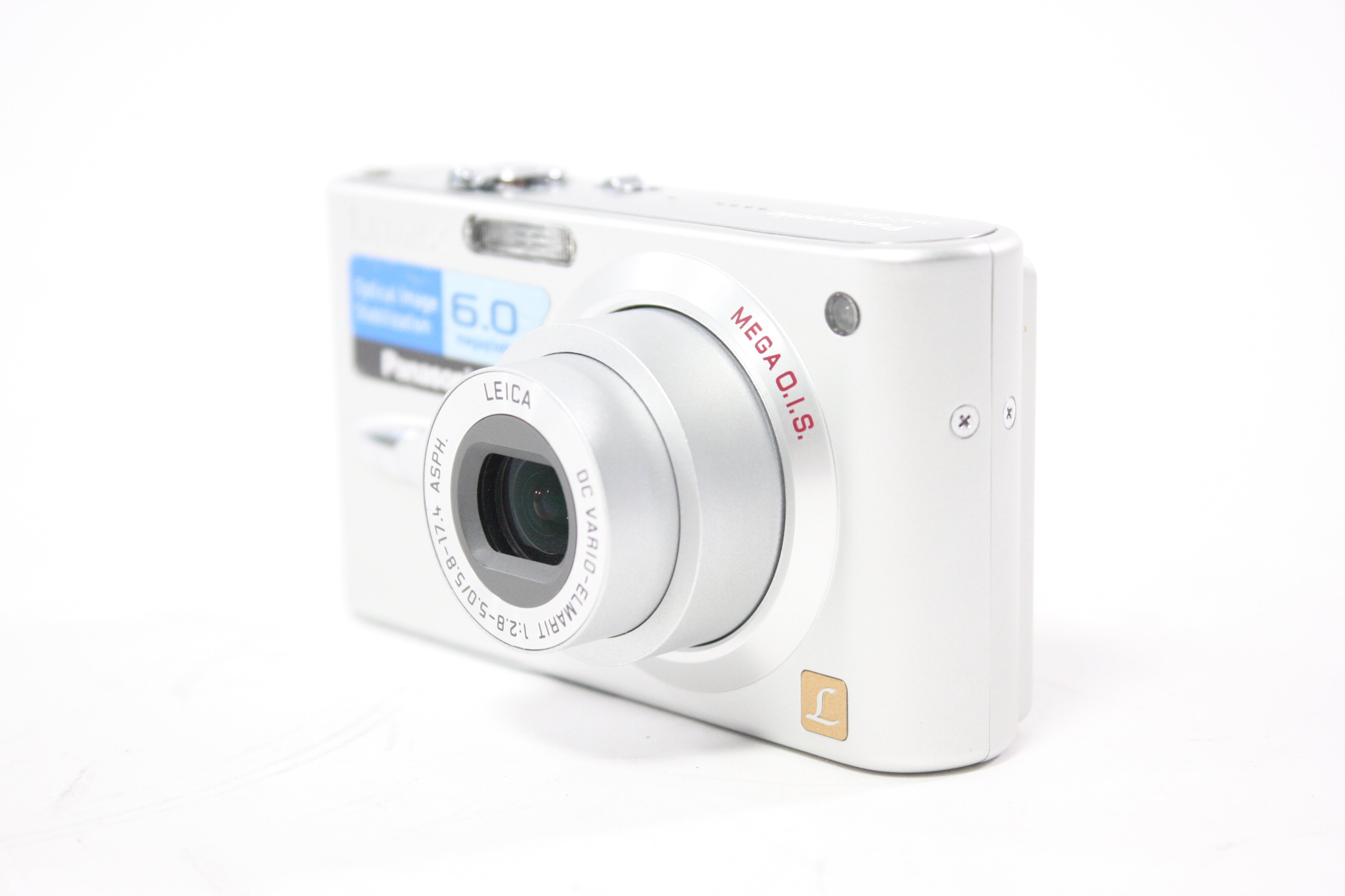Panasonic Lumix DMC-FX3 Digital Point and Shoot Camera 3x Zoom 6.0mp (Silver)