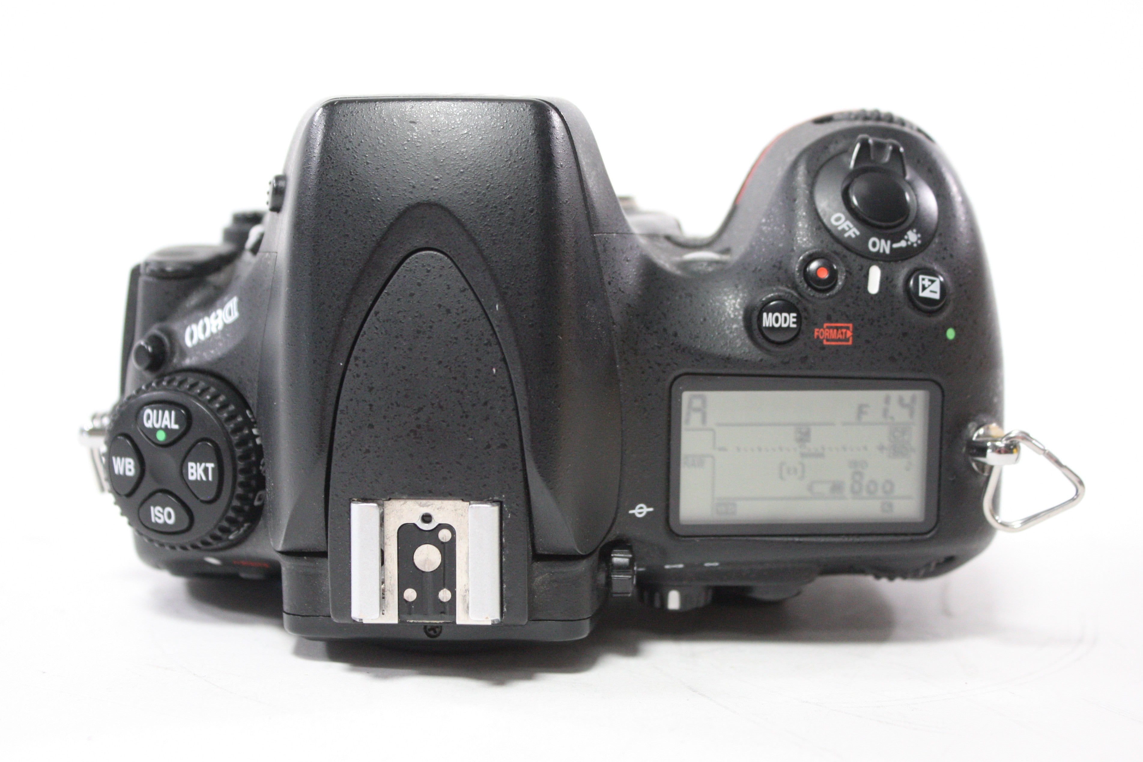 Nikon D800 DSLR Camera Body with Shutter Count 68,796 with Kirk Photo BL-D800 L Bracket