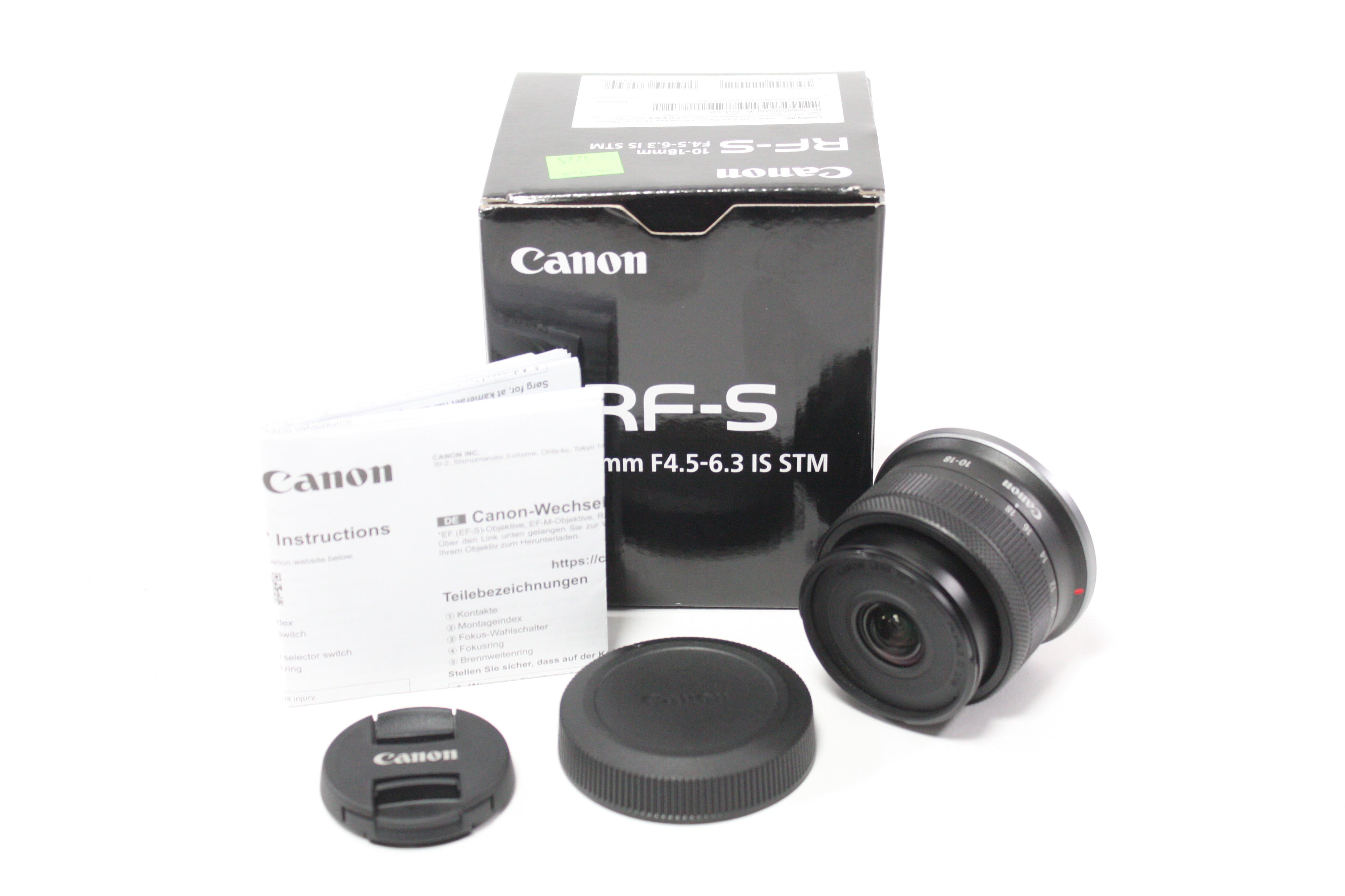 Canon 10-18mm f/4.5-6.3 RF-S IS STM Lens for RF Mount