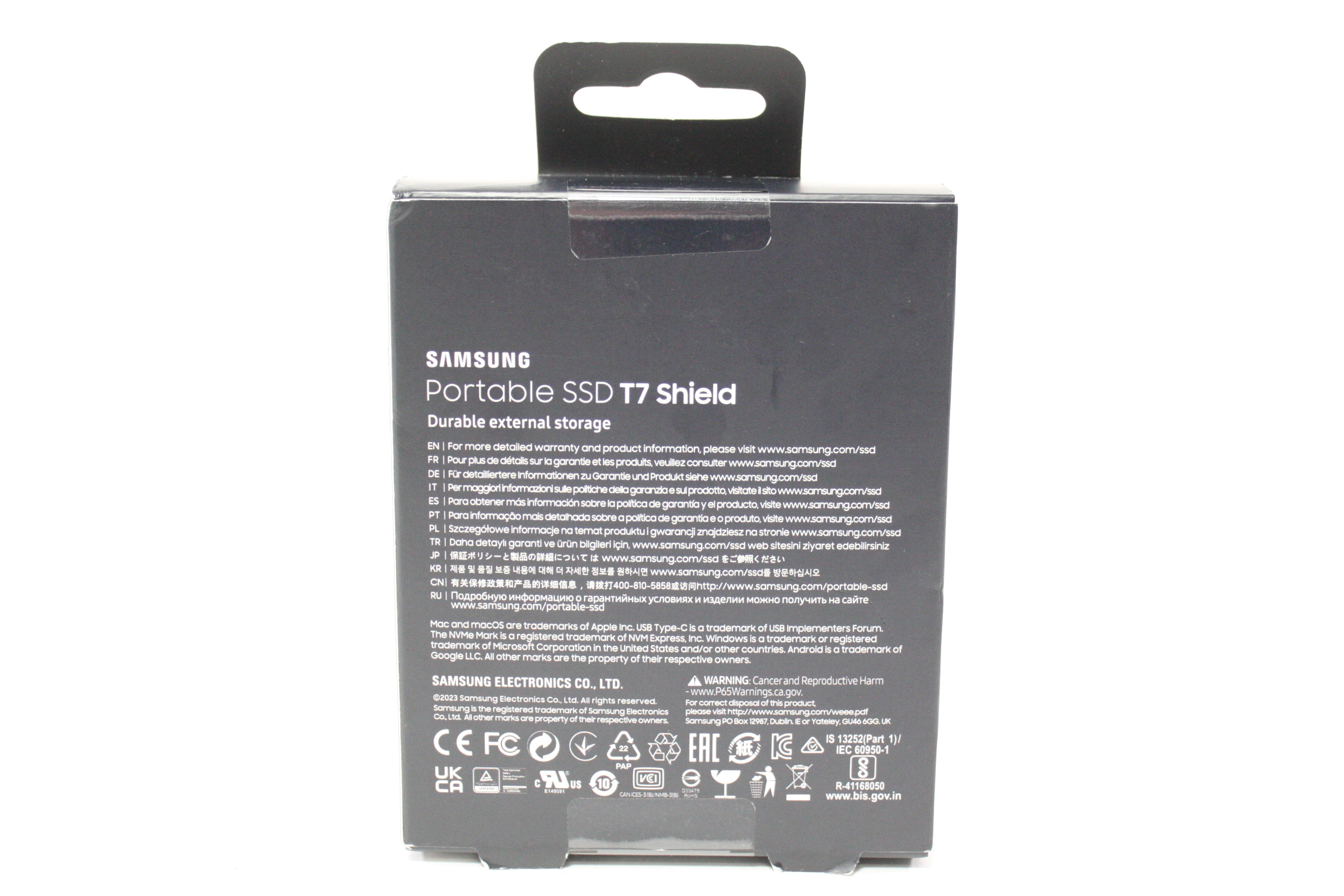 Samsung Portable SSD T7 Shield 1 TB