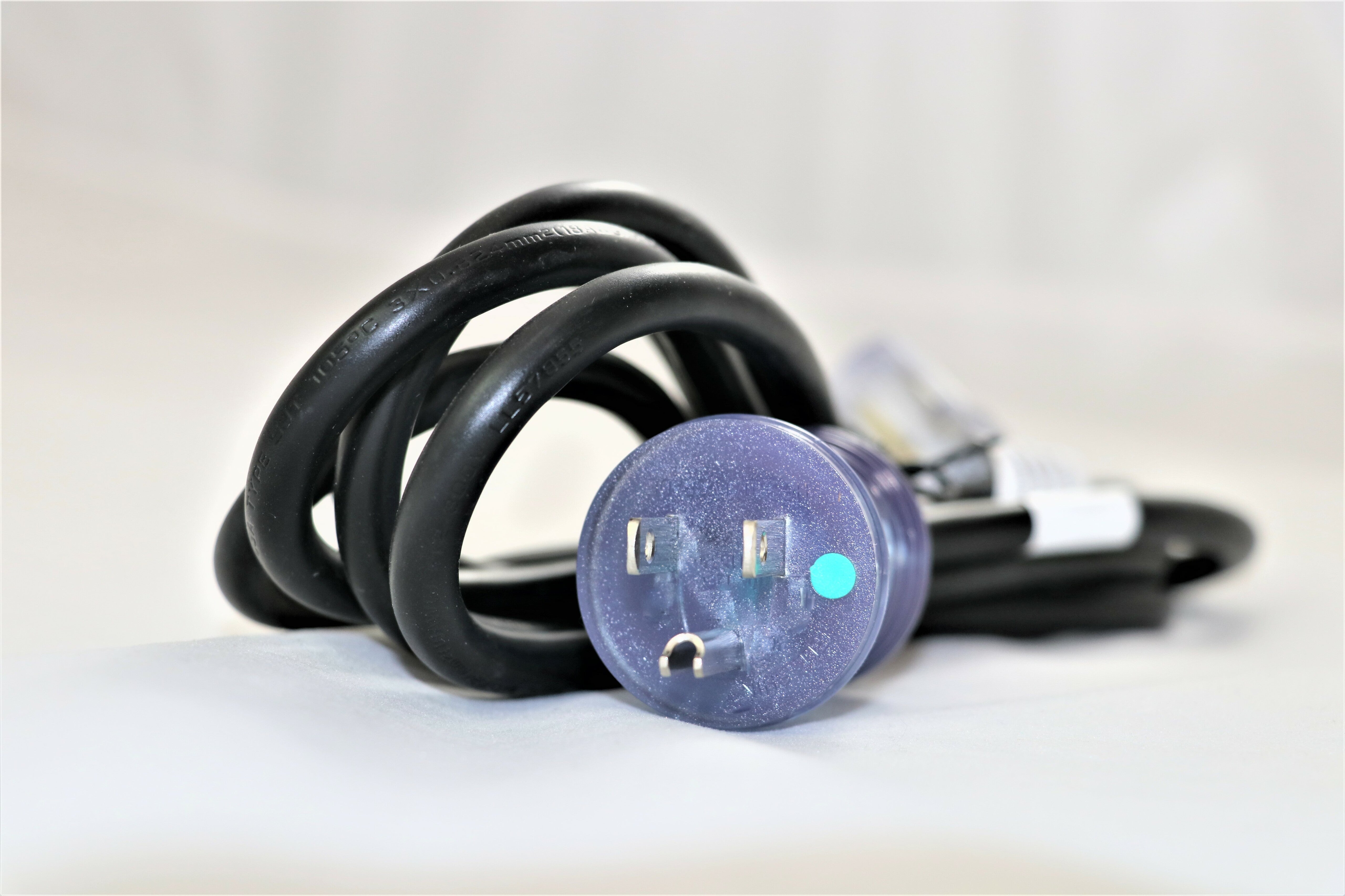 GE Power Cord - fits Dash monitor, Aftermarket, 5-15p hospital grade, 8-10 ft, 80274-103