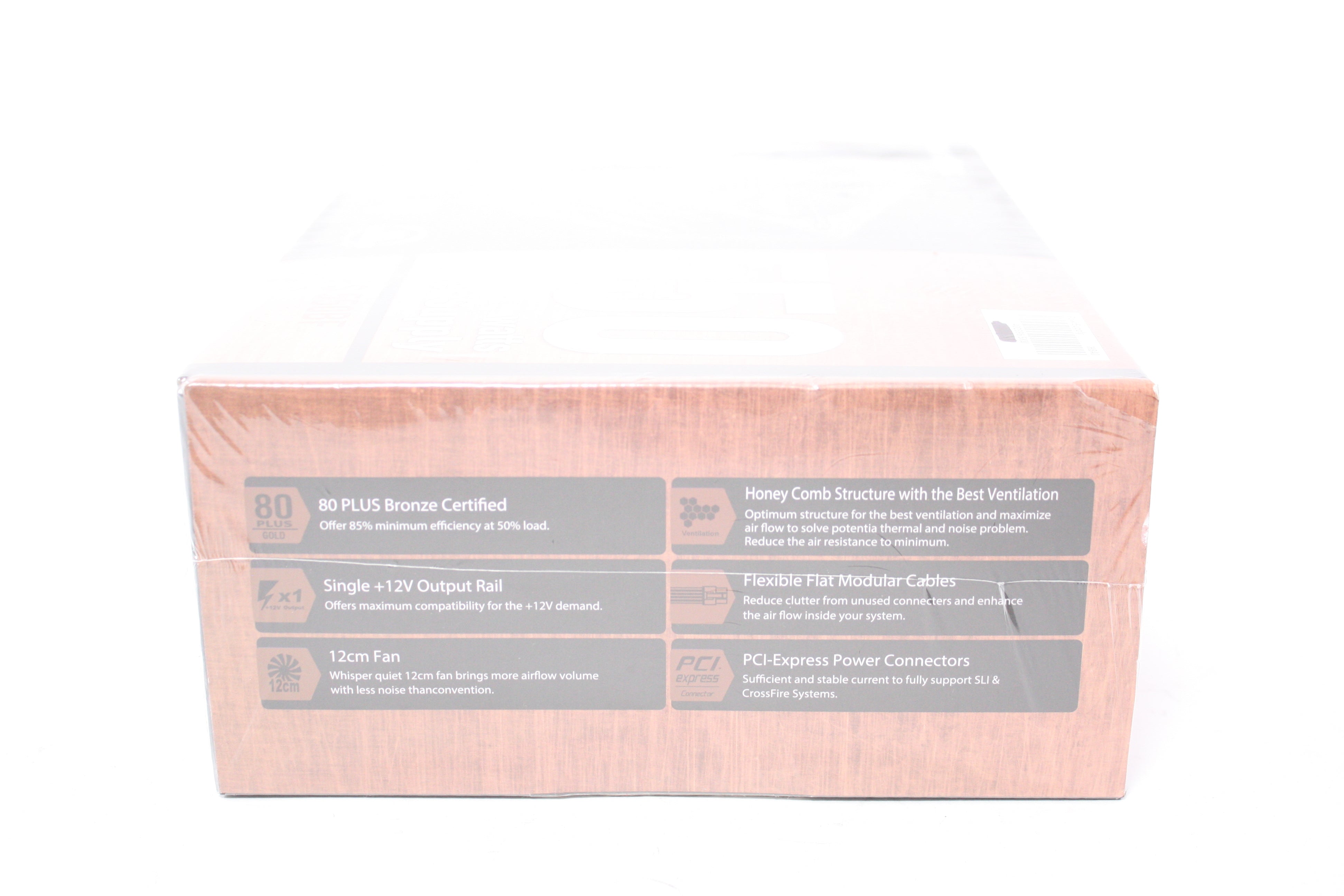 PowerSpec 550W 80 Plus Bronze Power Supply UNOPENED