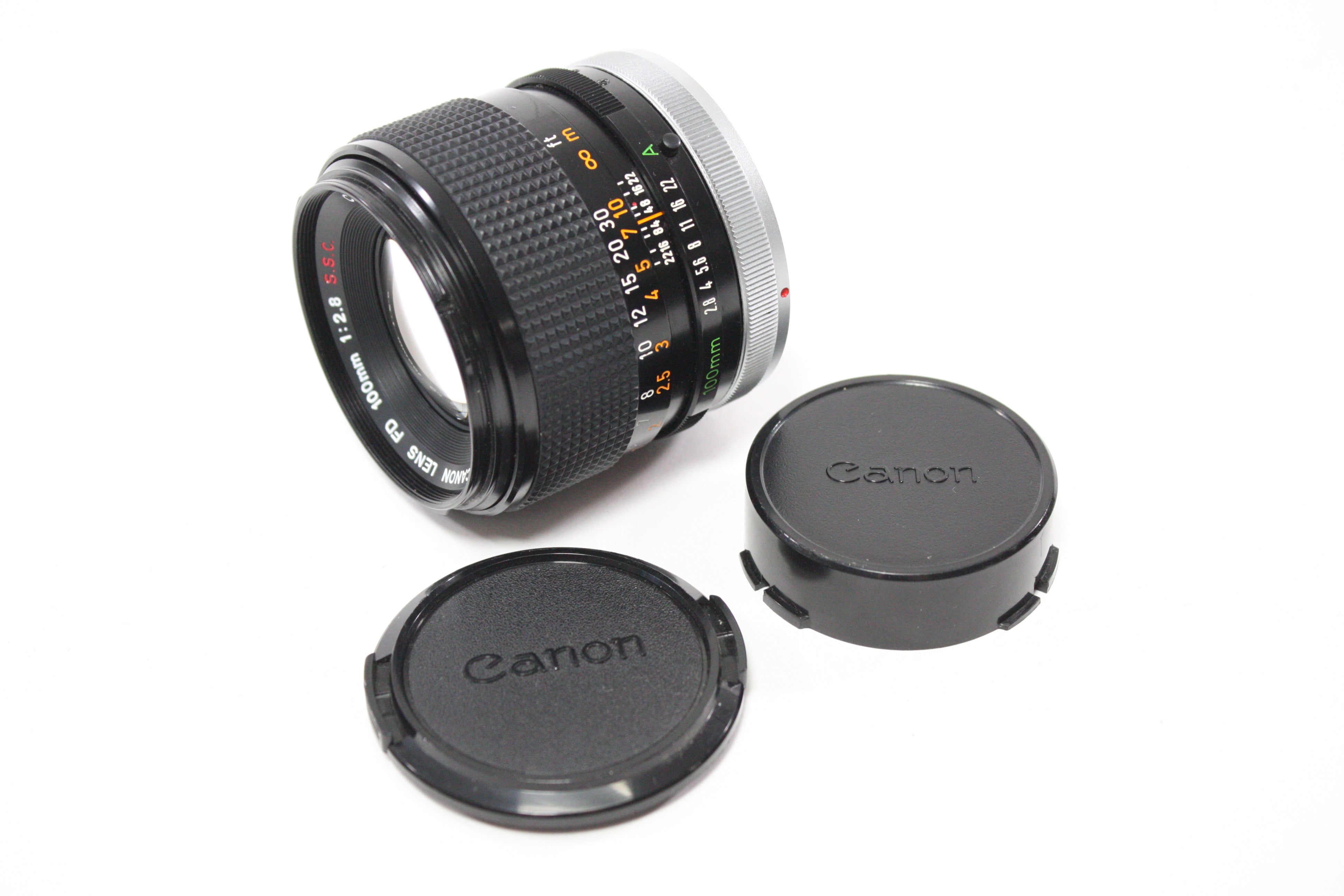 Canon 100mm f/2.8 SSC Lens for FD Mount AS-IS