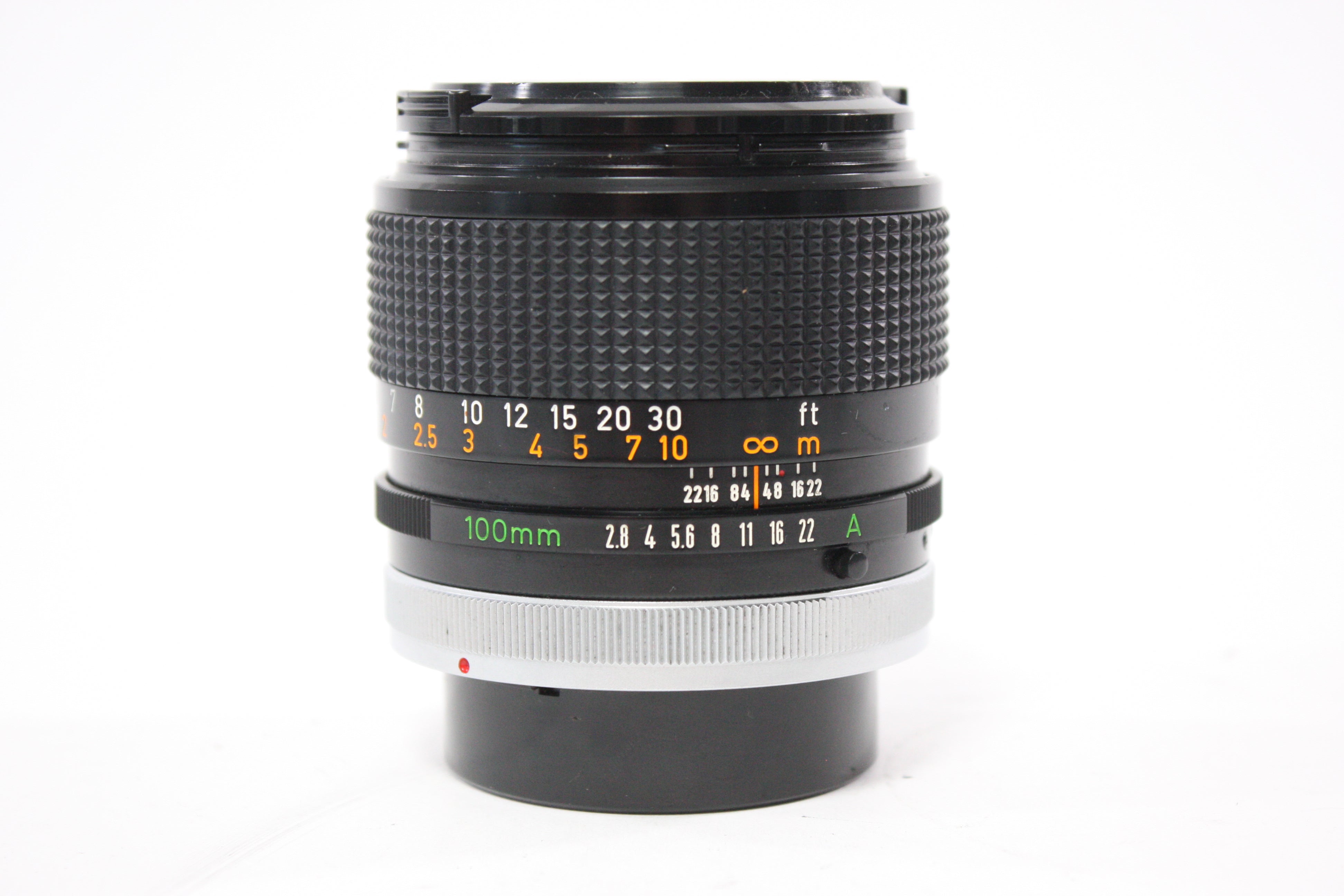 Canon 100mm f/2.8 SSC Lens for FD Mount AS-IS