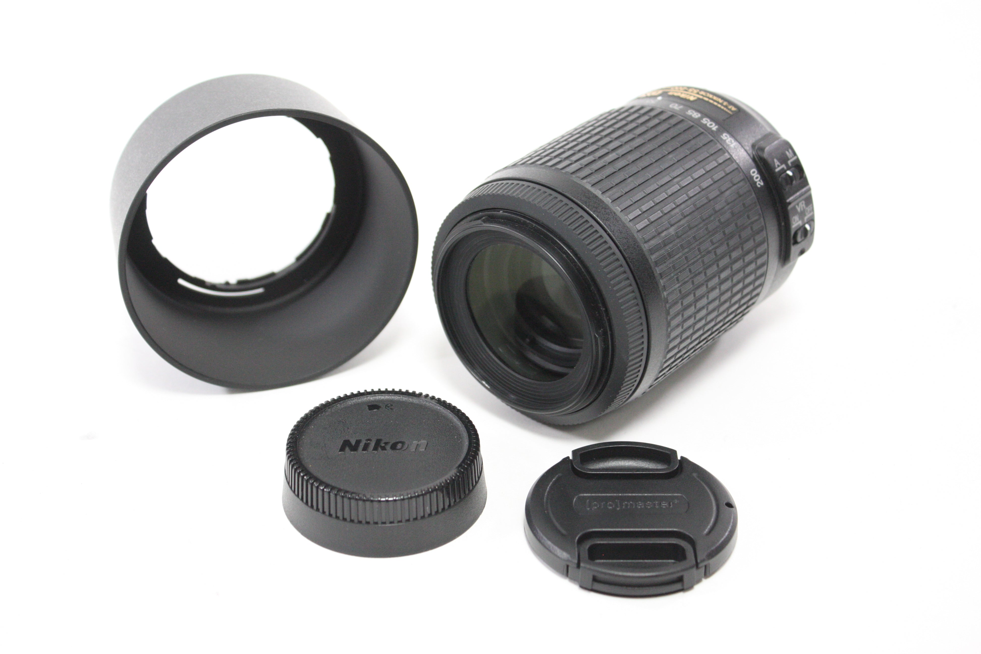 Nikon 55-200mm f/4-5.6 G DX ED VR AF-S Nikkor Lens for Nikon F Mount