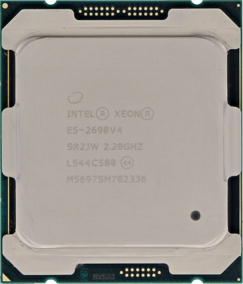 Intel Xeon E5-2698v4 20 Core / 44Thread 50MB 2.20GHz Socket LGA2011-3 (SR2JW) Server Processor.