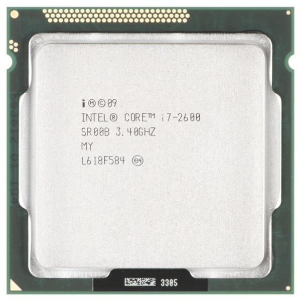 Intel Core i7-2600 3.4GHz 5.0GT/s 8MB Socket LGA1155 (SR00B) Desktop Processor.