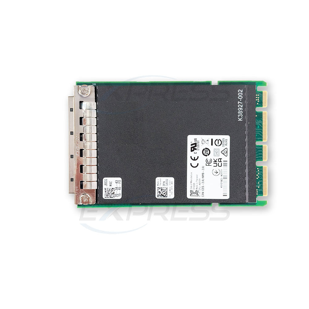 J80CG - Intel E610-XT4 Quad Port 10GBase-T RJ45 OCP 3.0 NIC | Refurbished Dell