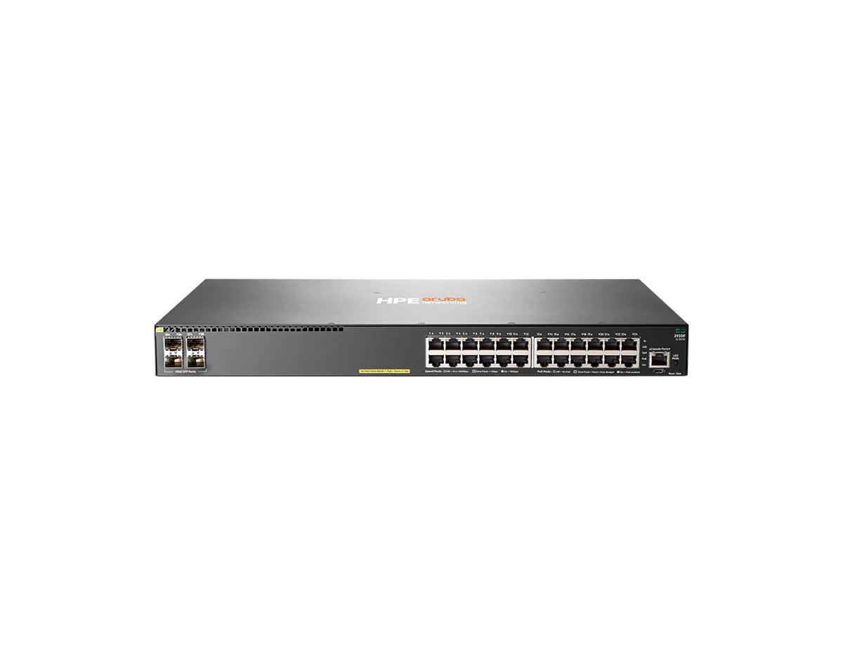HPE Aruba Networking JL261A 2930F 24G PoE+ 4SFP Switch