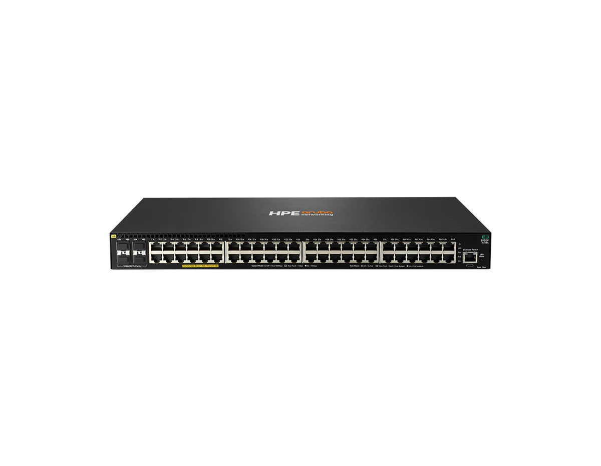 HPE Aruba Networking 2930F JL558A 48G PoE+ 4SFP+ 740W Switch