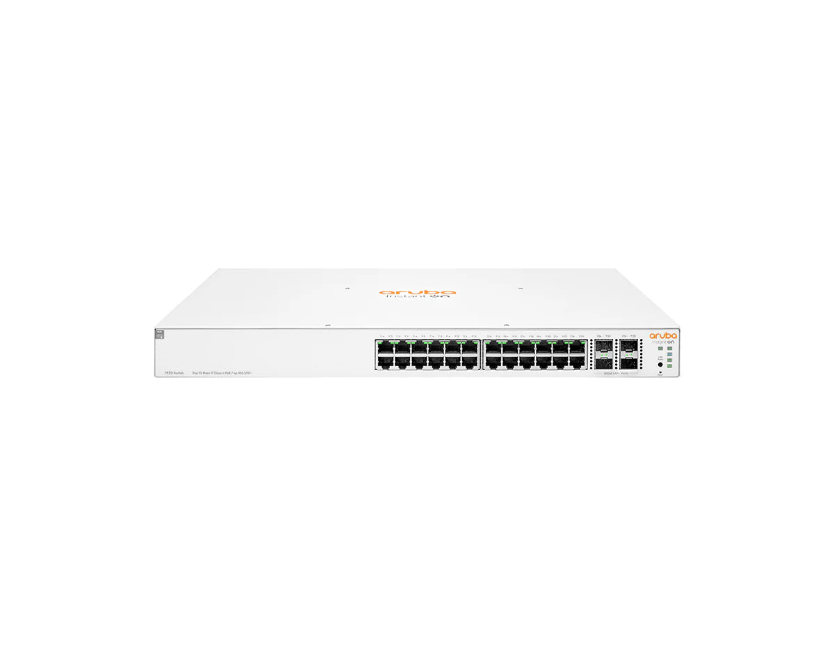 HPE Aruba Networking JL684B Instant On 1930 24p Gigabit CL4 PoE 4p SFP+ 370W Switch