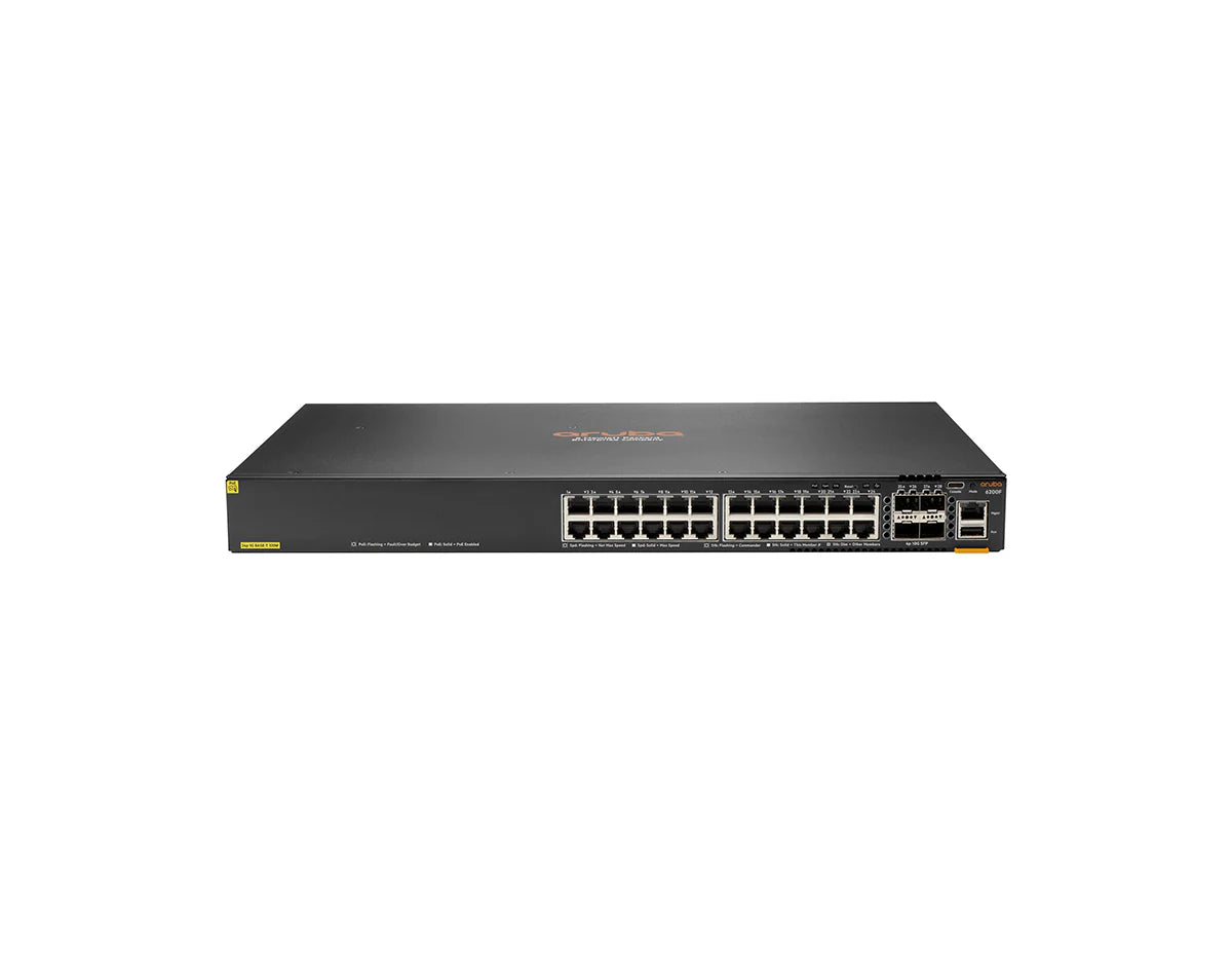 HPE Aruba Networking JL724B CX 6200F 24G 4SFP+ Switch