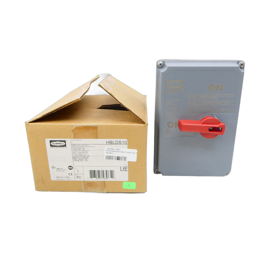 HUBBELL HBLDS10 600VAC 100A NSMP