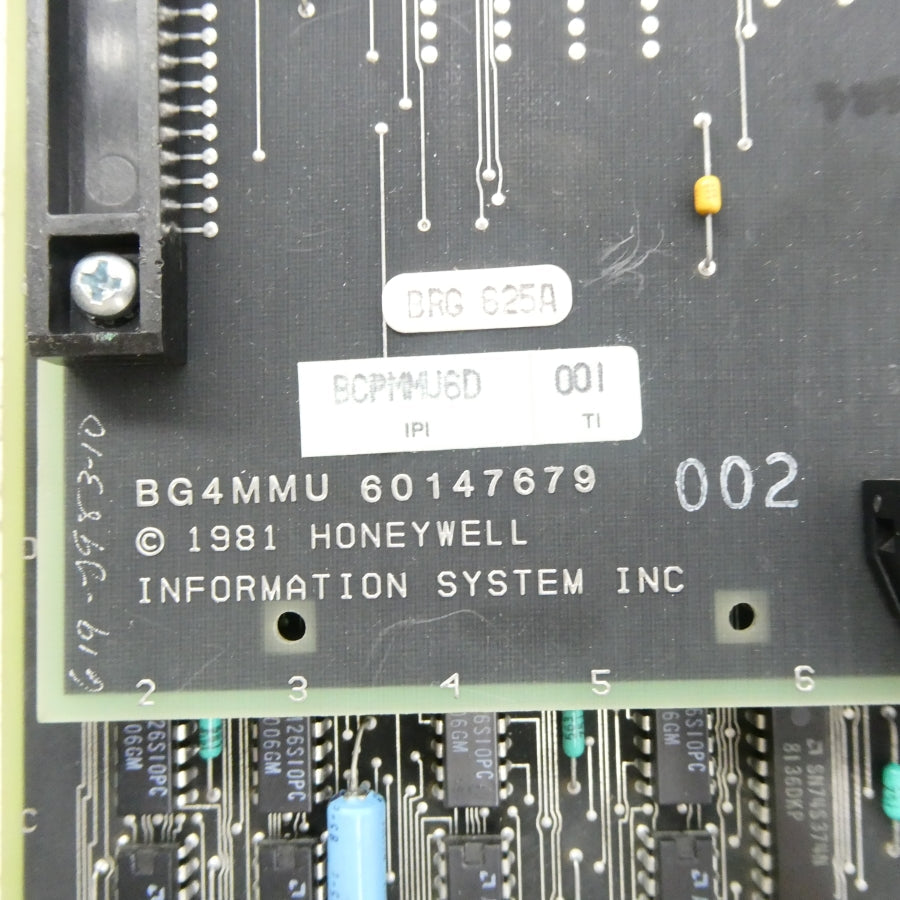 HONEYWELL 60147679-002 60144779-001 UNMP