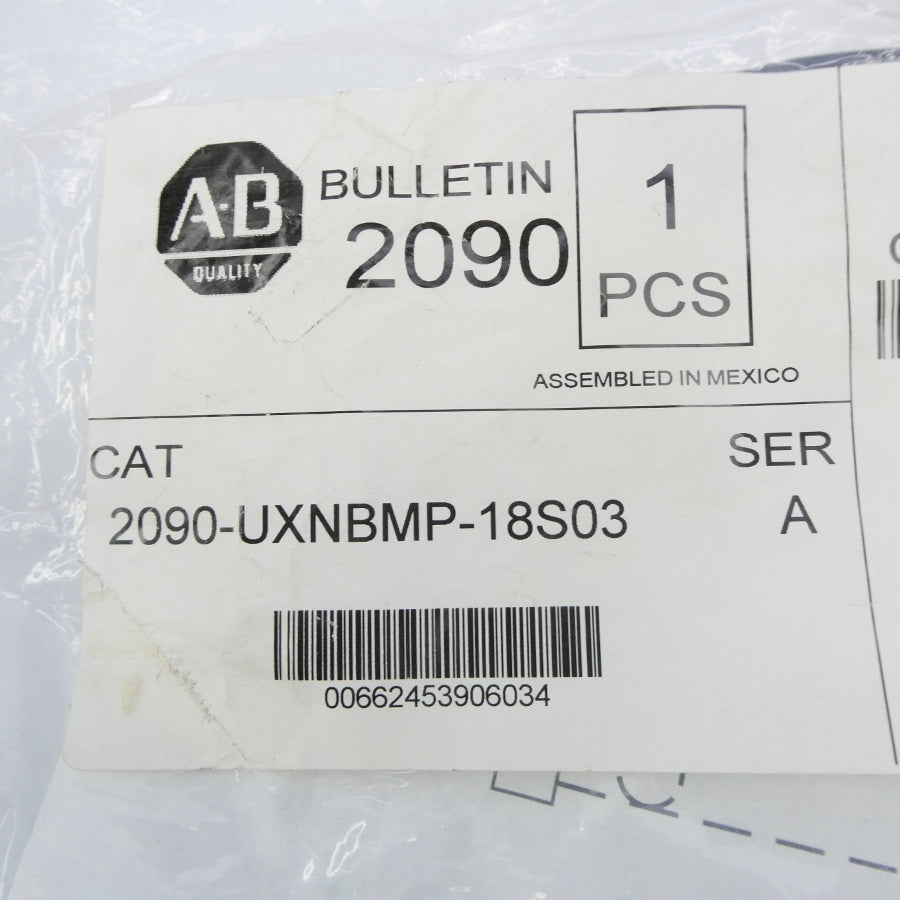 ALLEN BRADLEY 2090-UXNBMP-18S03 SER. A NSMP