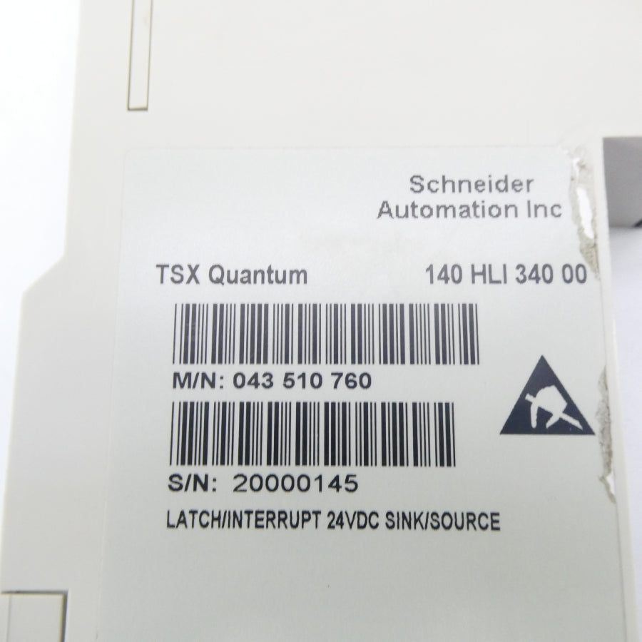 SCHNEIDER AUTOMATION 140HLI34000 24VDC NSNP