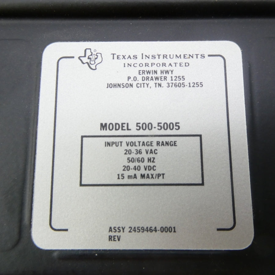 TEXAS INSTRUMENTS 500-5005 20-36VAC NSNP