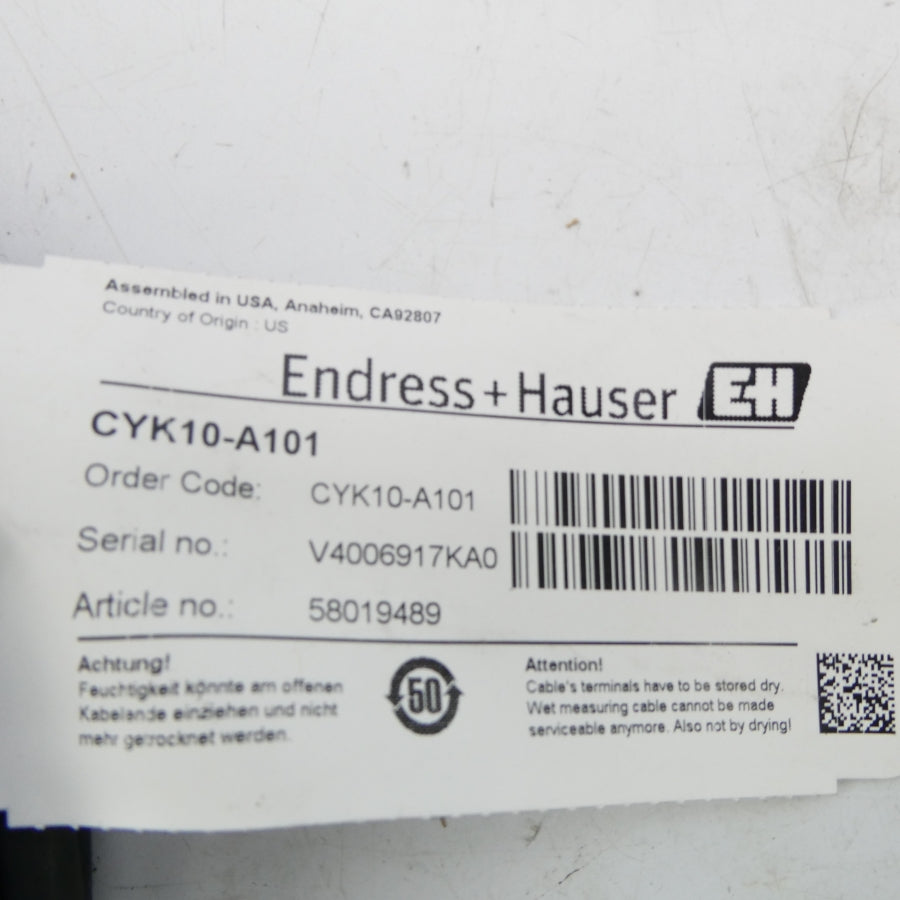 ENDRESS+HAUSER CYK10-A101 NSNP
